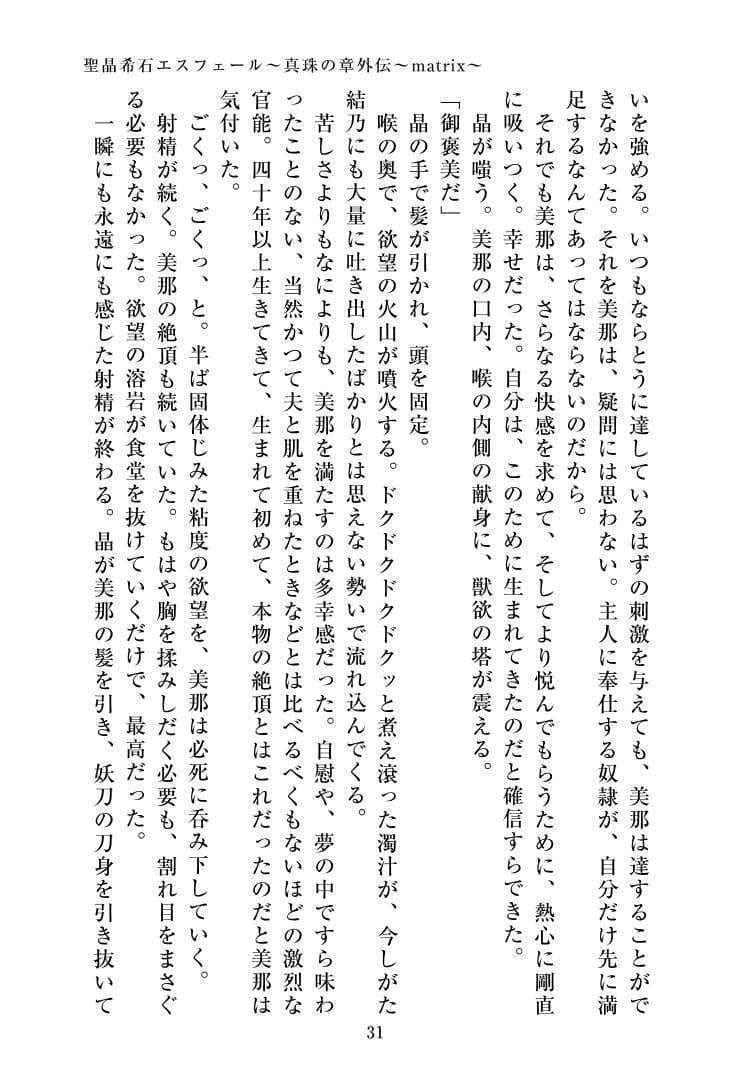 聖晶希石エスフェール〜真珠の章外伝〜matrix〜 サンプル 5