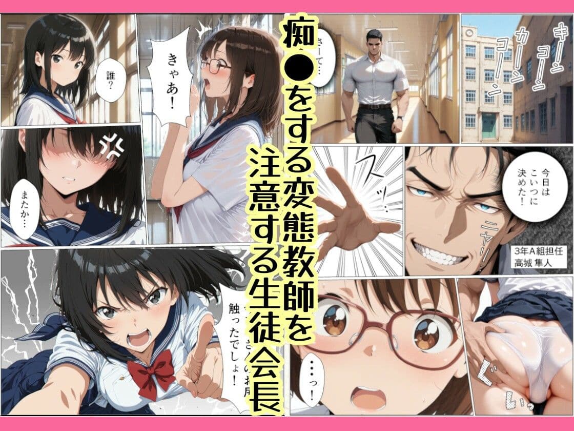 生徒会長が風俗嬢だとバレて変態教師に好き放題される話 サンプル 1