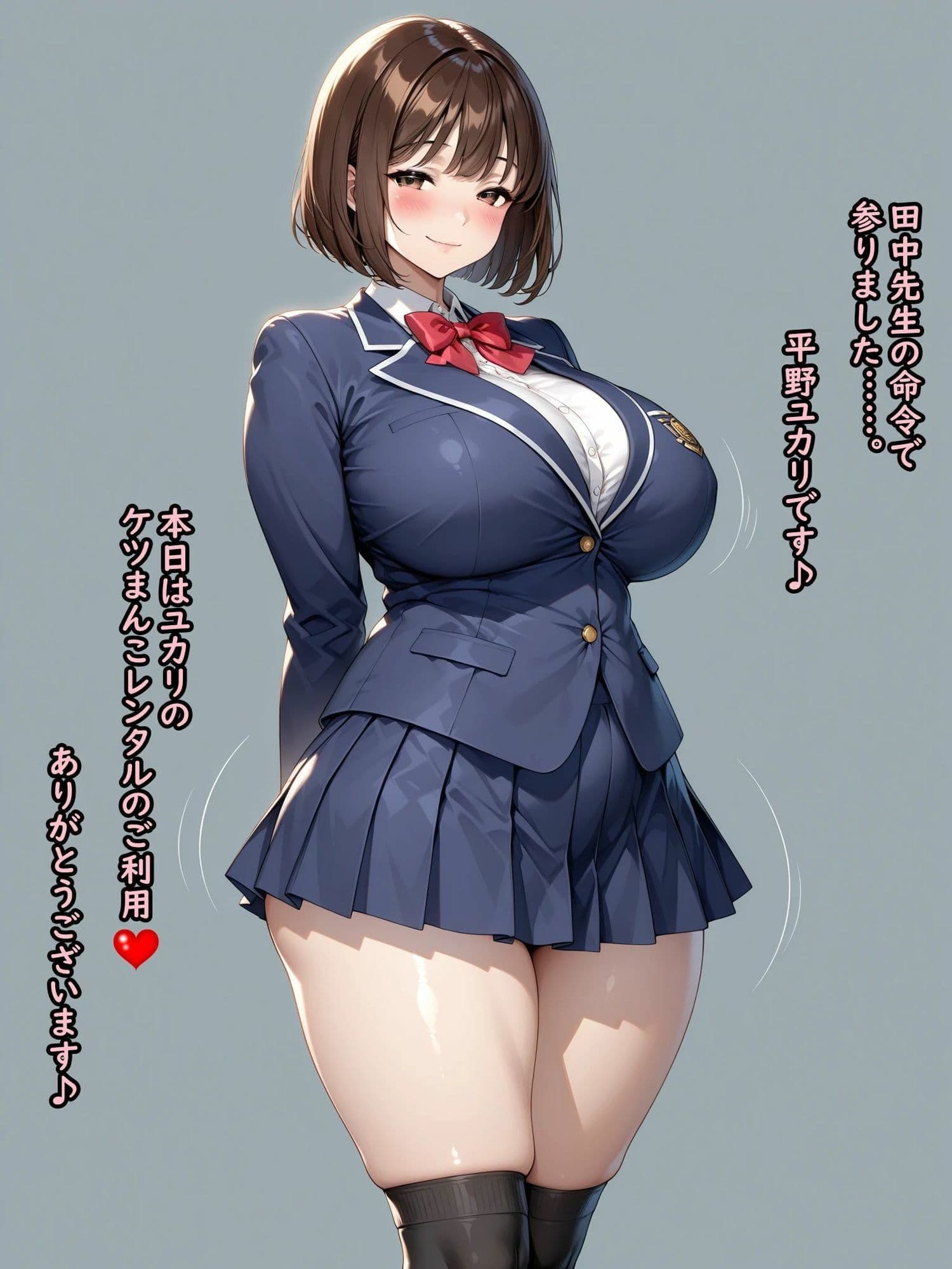 どスケベケツオナホJKユカリちゃん おじさんちんぽでケツまんこ調教 サンプル 2