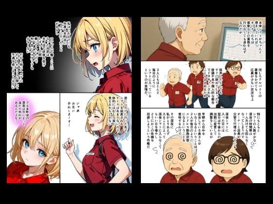 『ちょい能力探偵楠神リサのセイ活日誌』第12話「本町店の深夜バイト」 サンプル 2