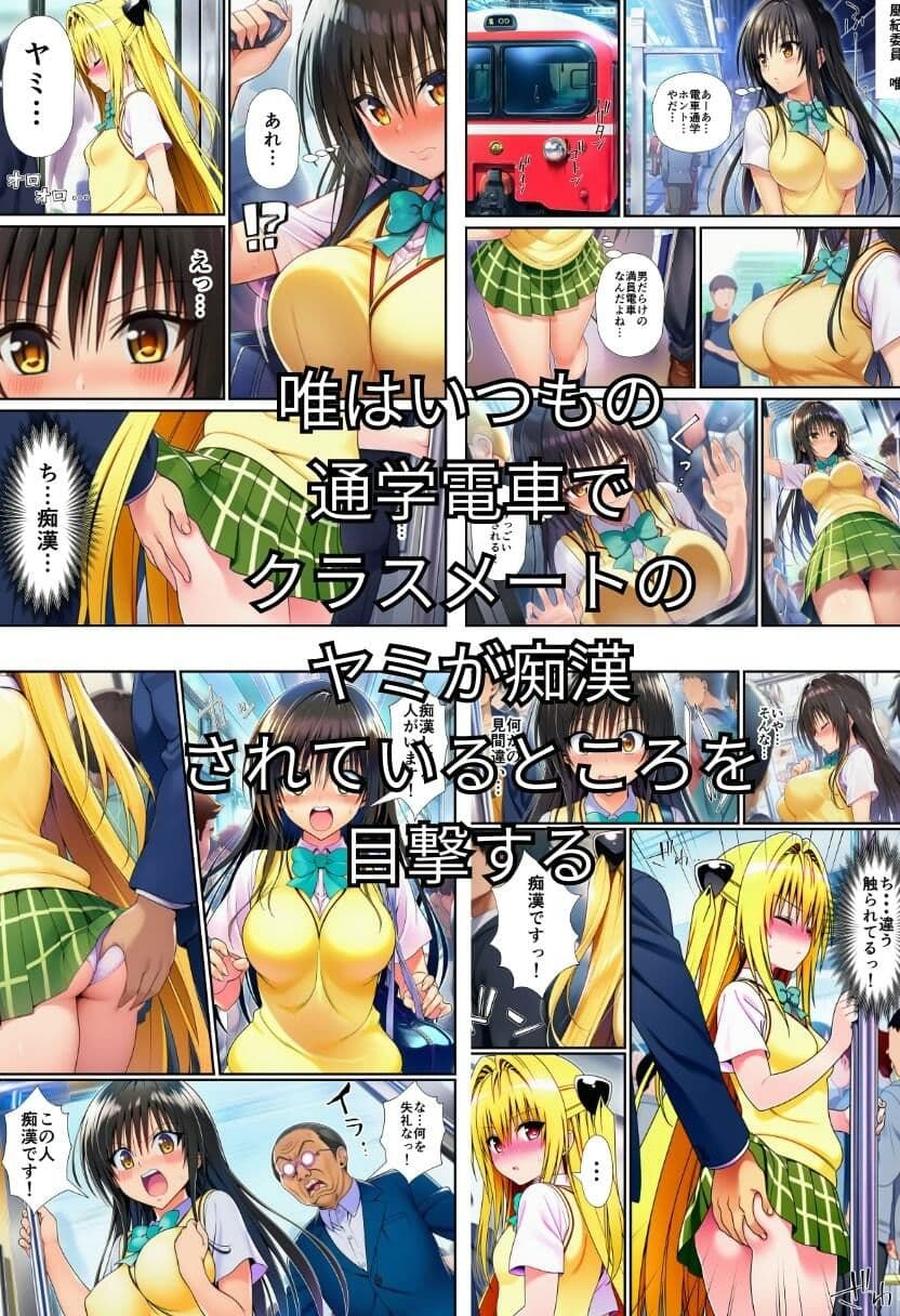 とらぶる痴〇電車！JKマ〇コに発射しまーす！ サンプル 1