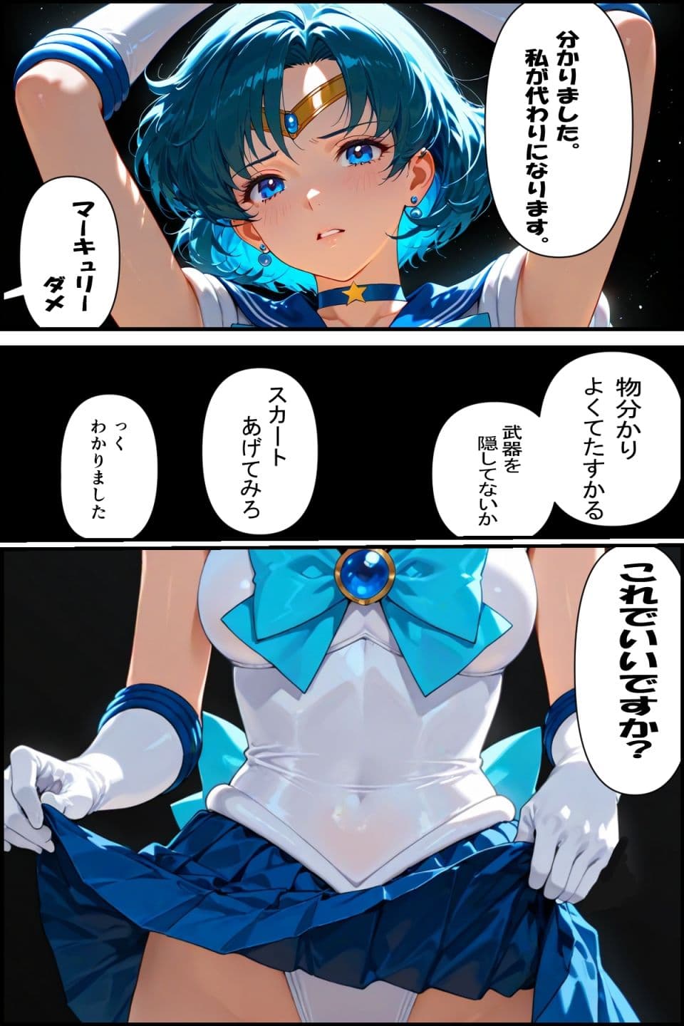 セーラー戦士敗北 〜私がかわりになります〜 サンプル 5