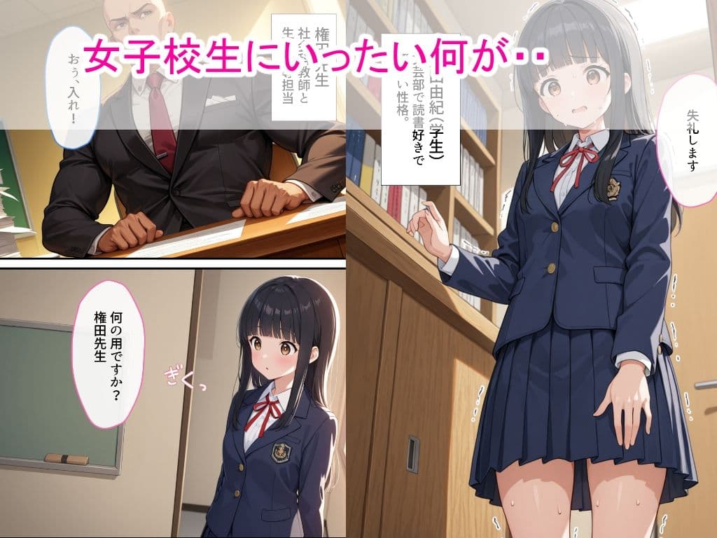 女子校生エロ漫画3作品セットVol.1 サンプル 1