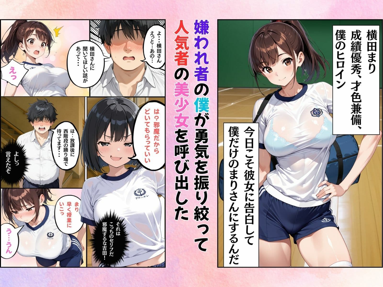 嫌われ者の僕が一軍女子の体を手に入れた サンプル 1