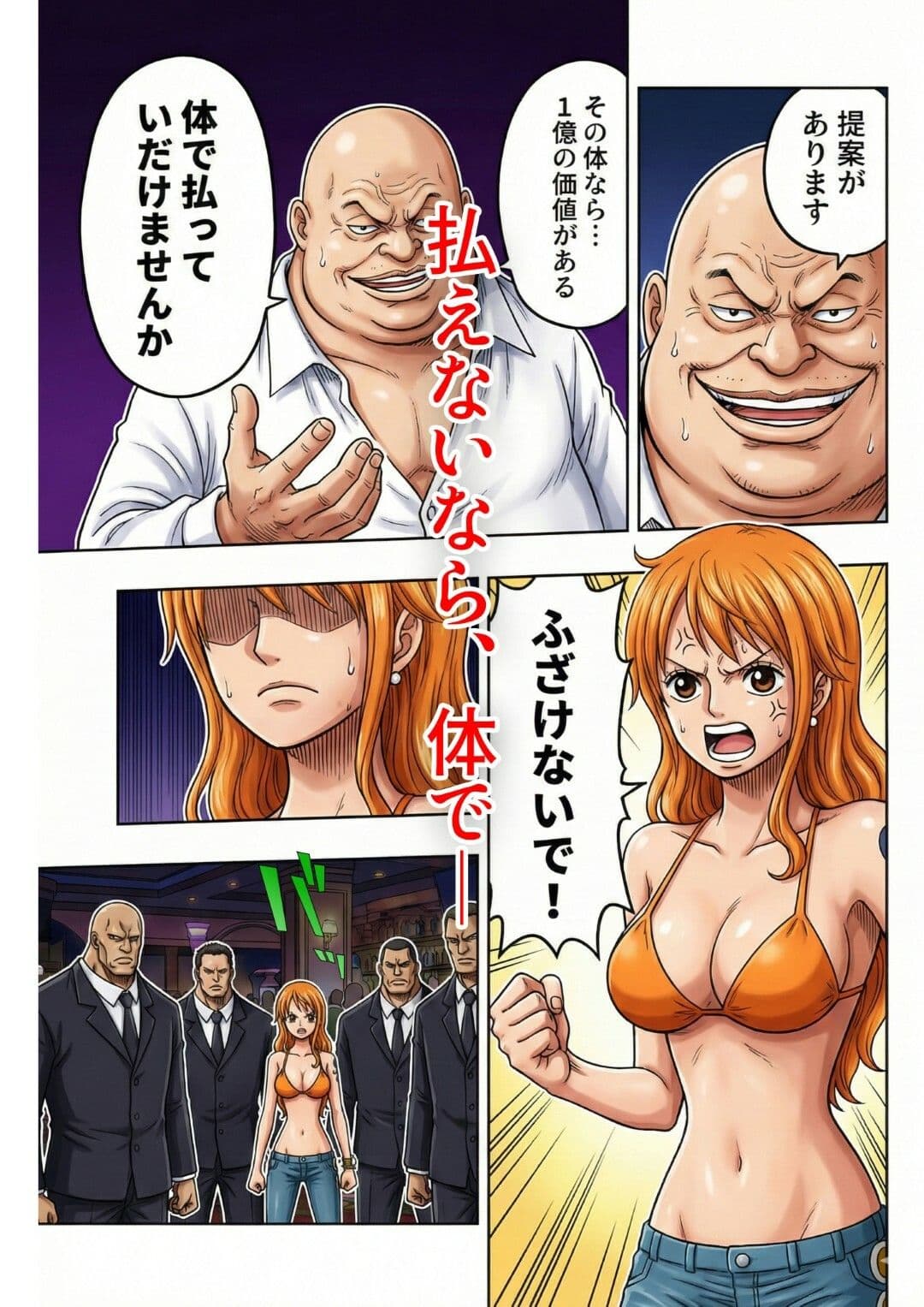 賭けに負けた航海士の末路〜性処理メイドナミ編〜 サンプル 4