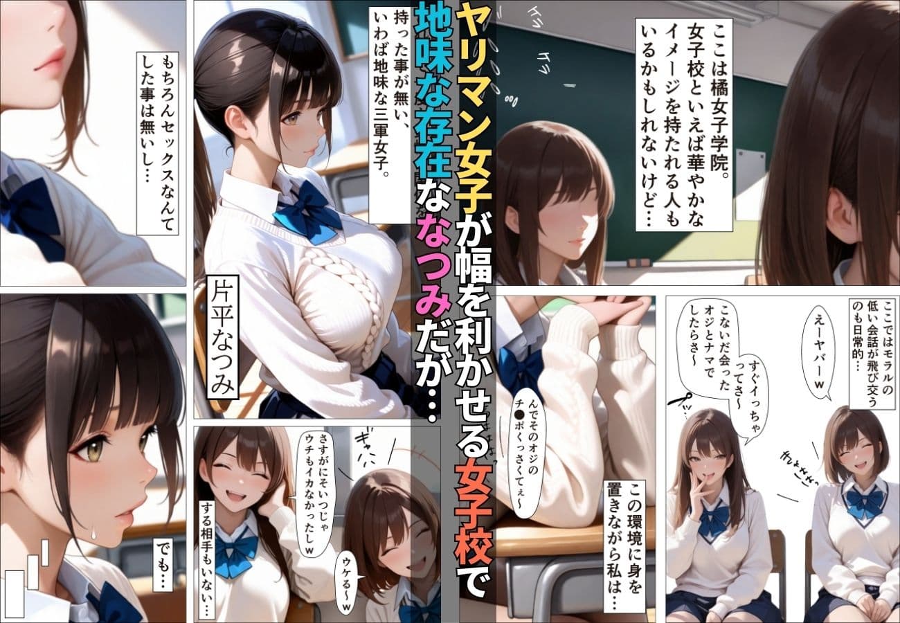 キモおじに処女マン差し出した美少女が連続SEXで快楽堕ちする話【漫画】【処女喪失】【売春】【初体験】 サンプル 1
