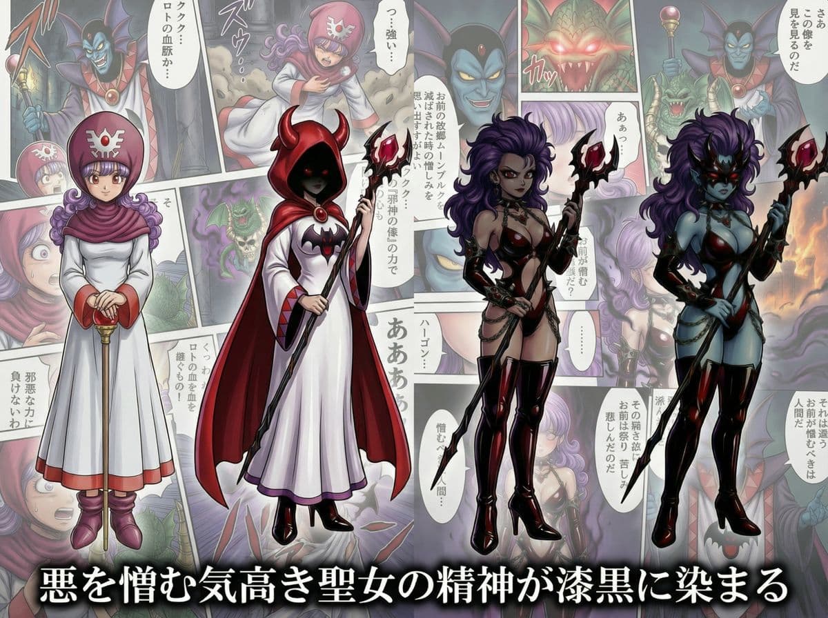 邪教に堕ちた聖女たち サンプル 1