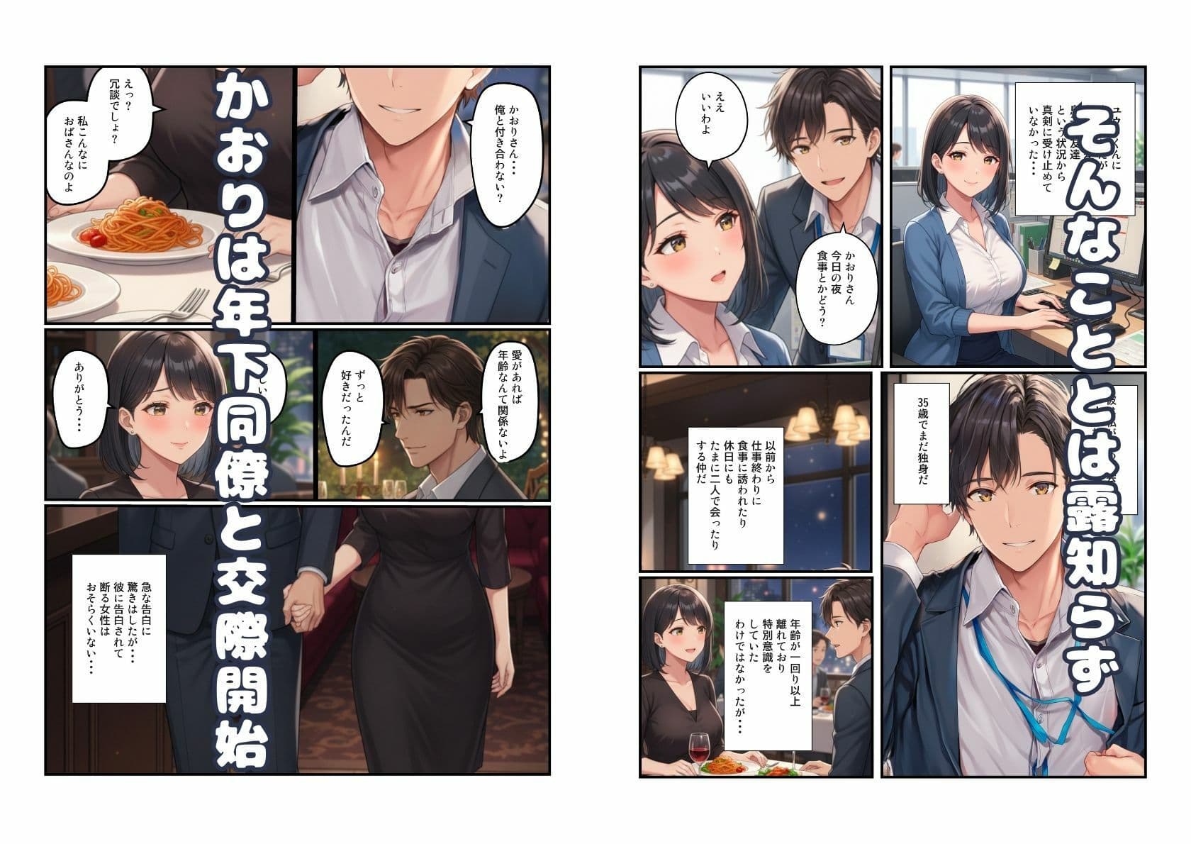 オナニー覗かれシンママ（48）が息子の友人と中出しセックス サンプル 6