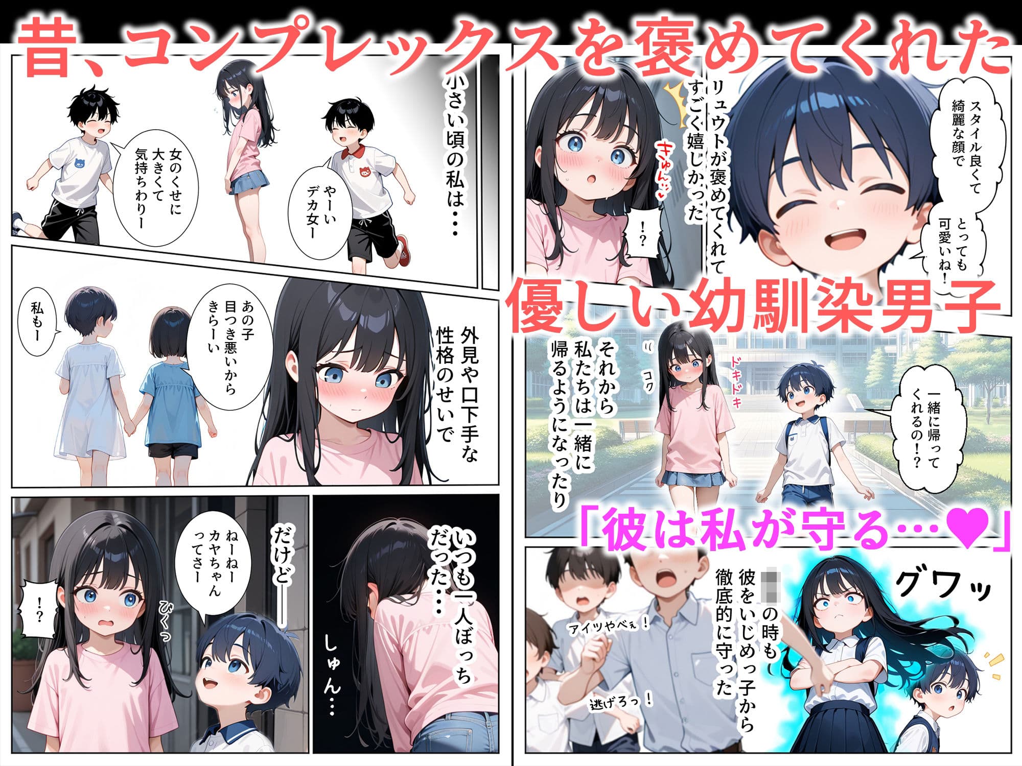 口下手なJ◯彼女の発情セックス サンプル 2