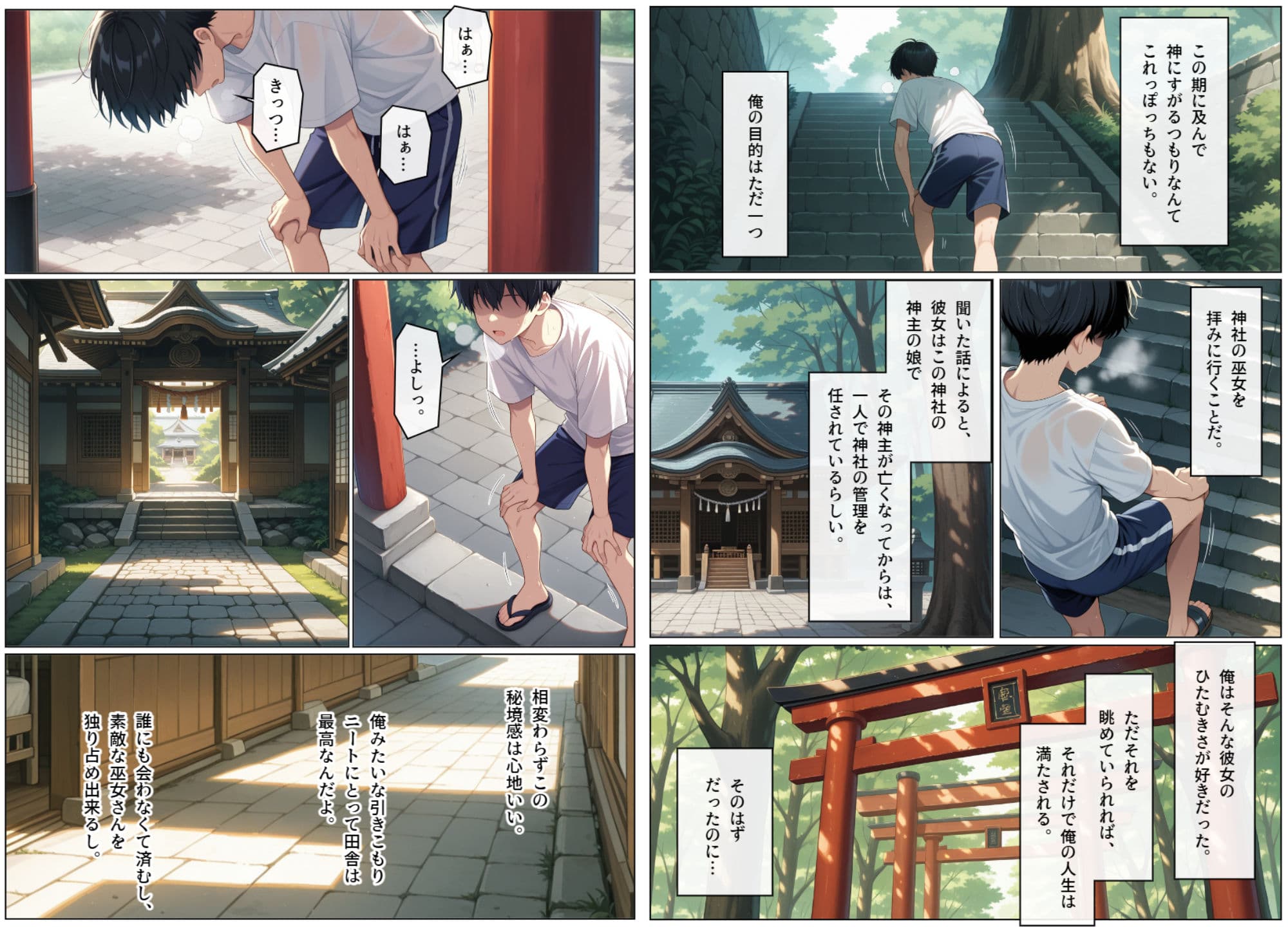 淫夏（いんか）―灼けつく季節に理性は溶けてゆく― サンプル 2