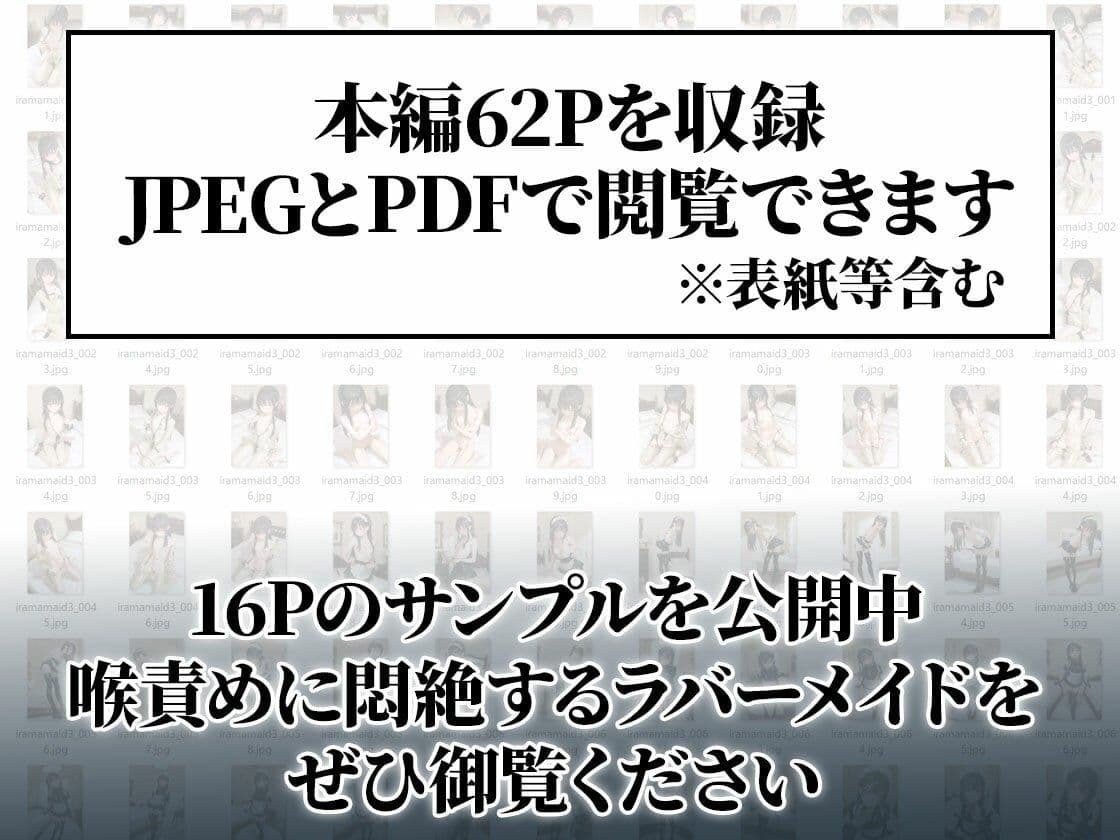 イラマスクで生活するラバーメイド｜日常編 サンプル 8