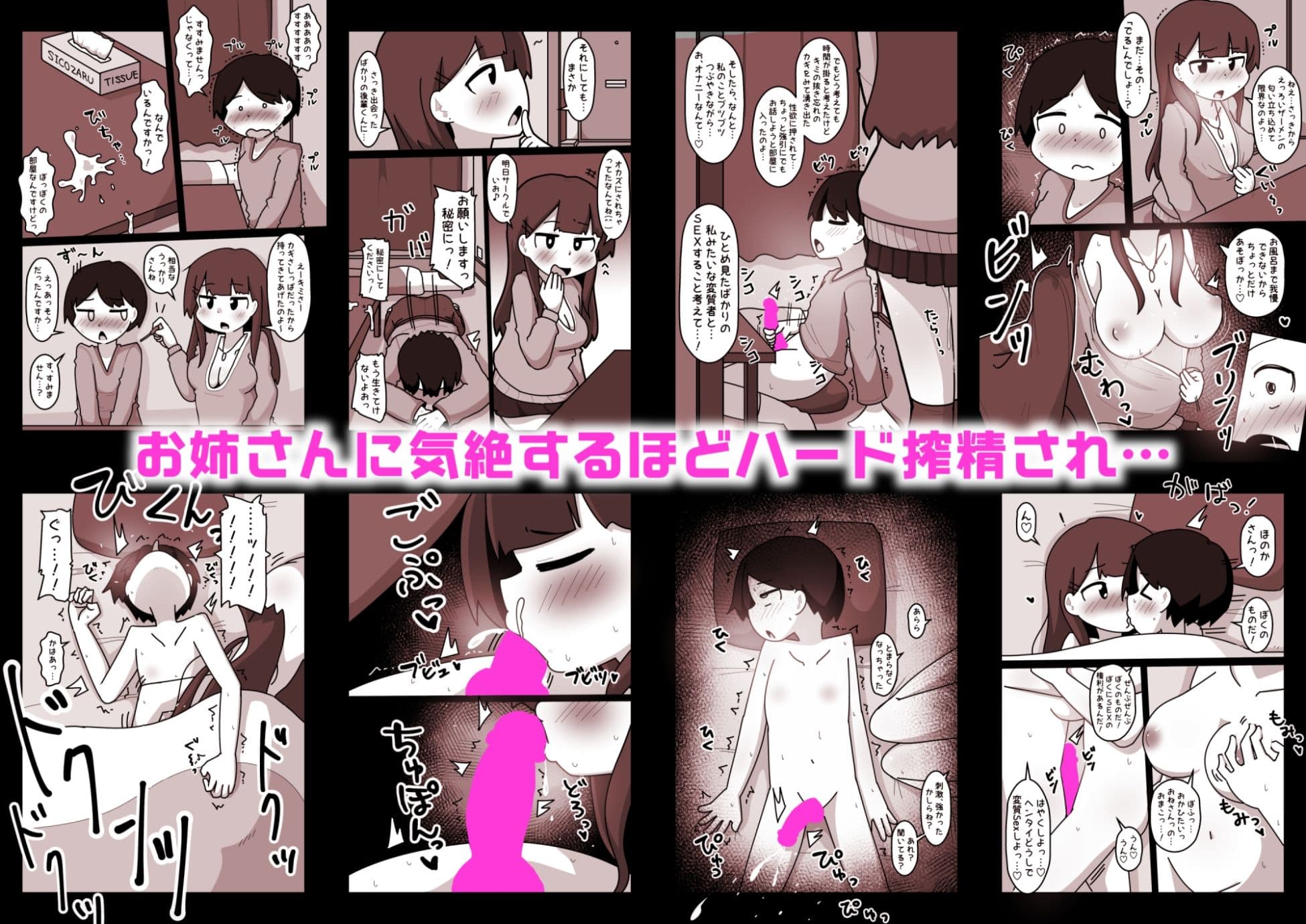 ぼくのカギを拾ってくれた優しいキレイなおねえさんの目的は、ぼくとのSEXでした――。 サンプル 6