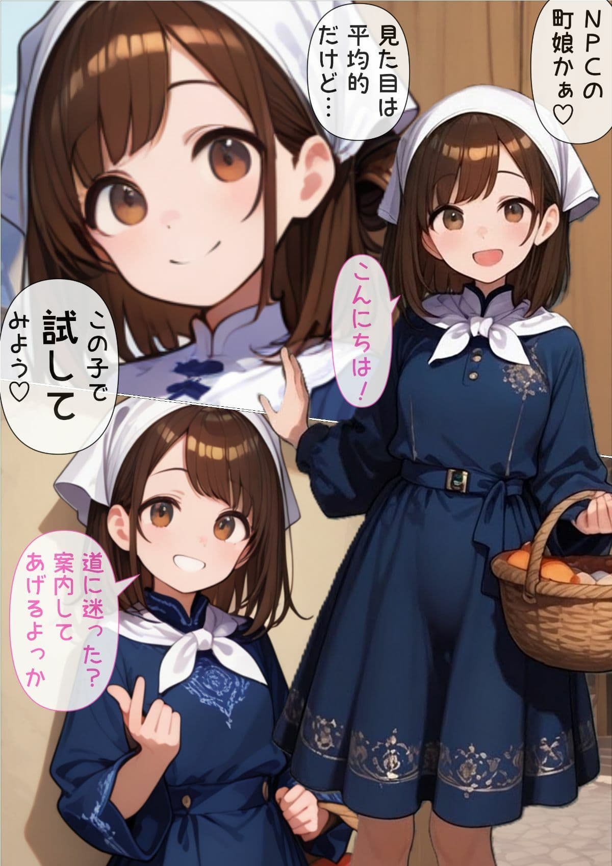 NPCにエロMODで種付け放題〜RPGの町編〜 サンプル 2