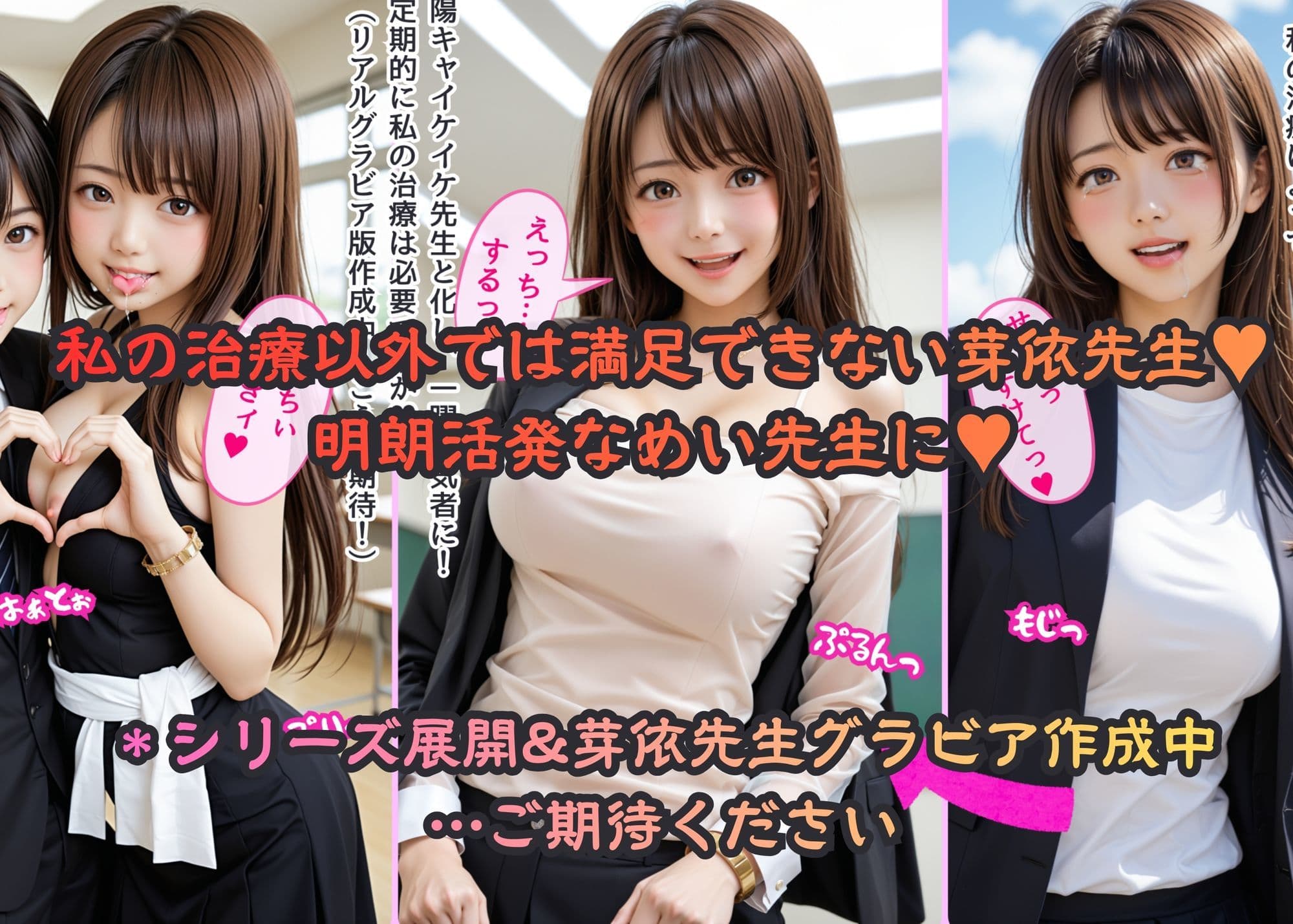 名門女子校の悩める女子校生マル秘治療大作戦(教師編) その後の芽依先生 サンプル 10