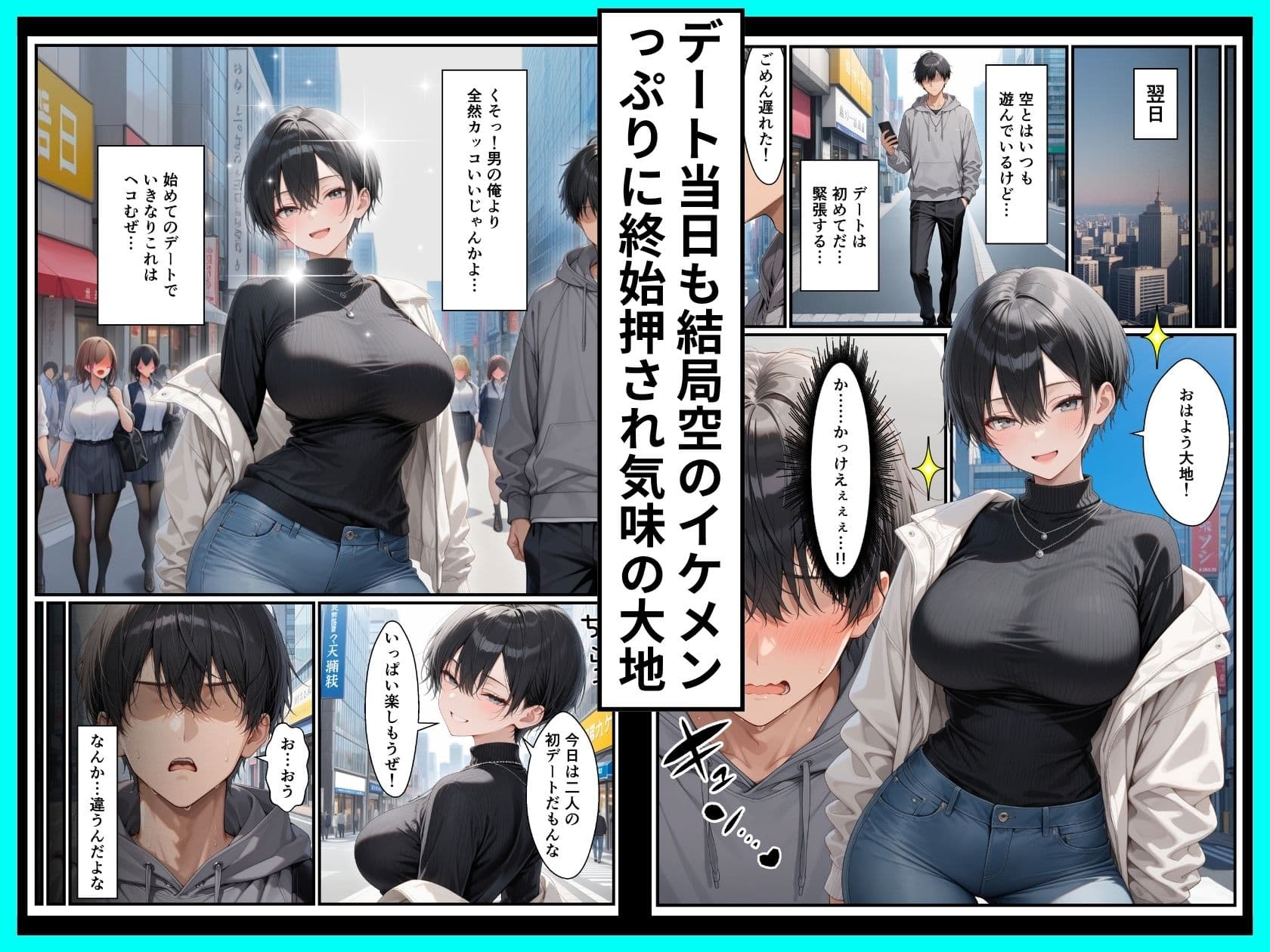 一週間後に学園の王子様な巨乳幼馴染とイチャらぶセックスする話 サンプル 4