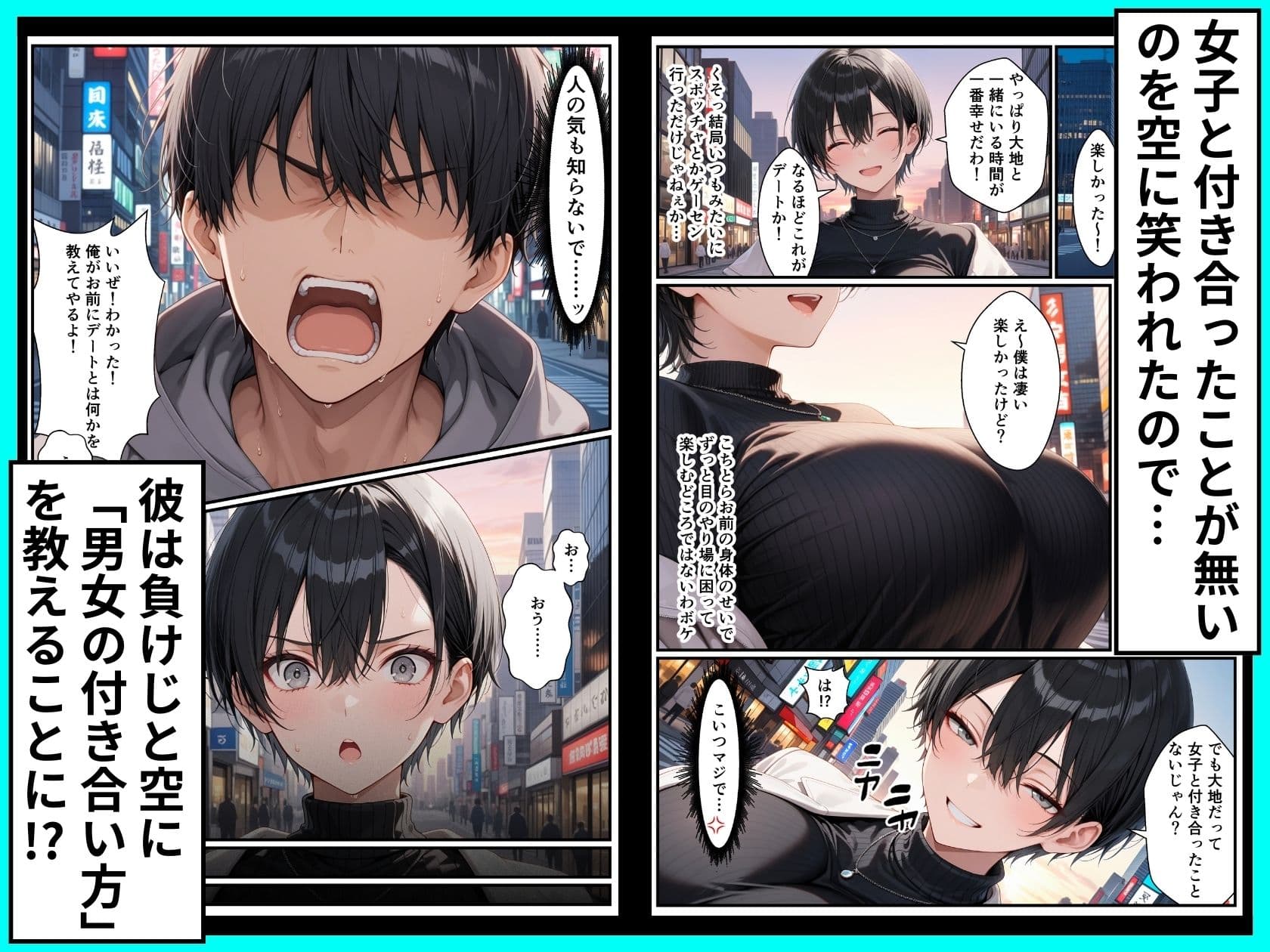 一週間後に学園の王子様な巨乳幼馴染とイチャらぶセックスする話 サンプル 5