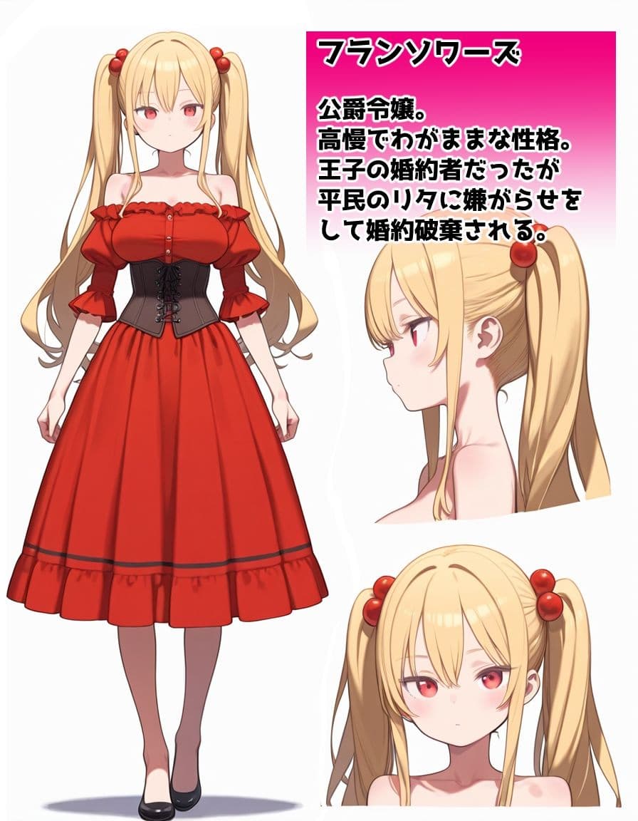 婚約破棄された悪役令嬢が豚貴族に嫁がされて来たので堕とす。あとヒロインも愛人する。 サンプル 9