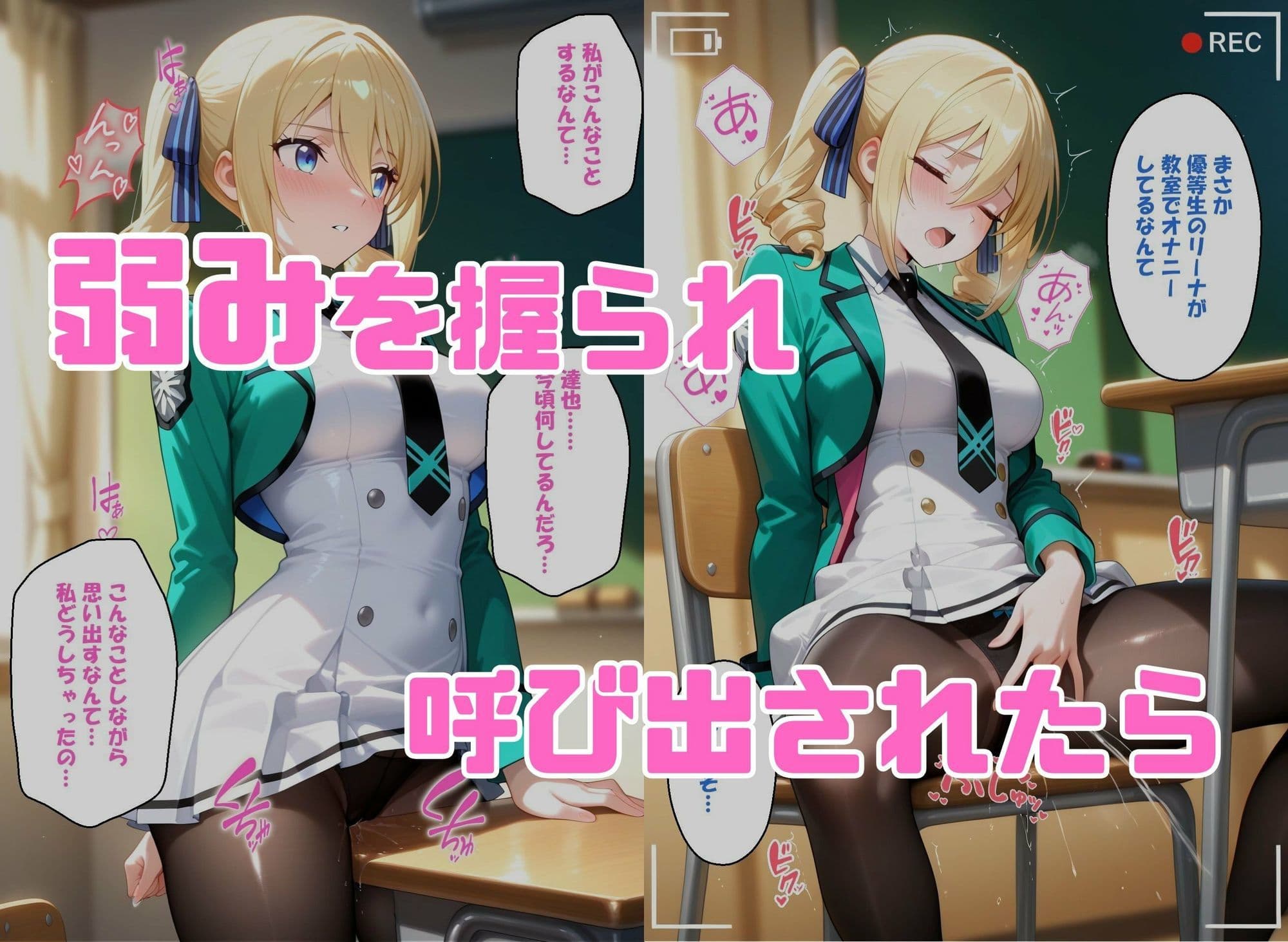 寝取られ女子 弱みをネタに支配された アンジェ〇ーナ=クドウ=シールズ サンプル 1