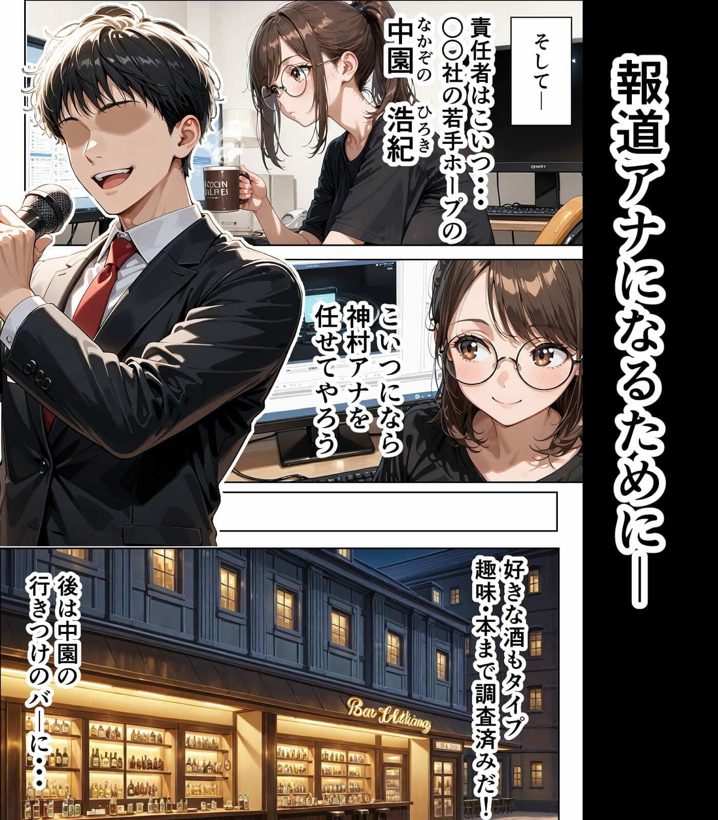 人生逆転憑依 ADの俺が女子アナに憑依してエースアナになった話 サンプル 5