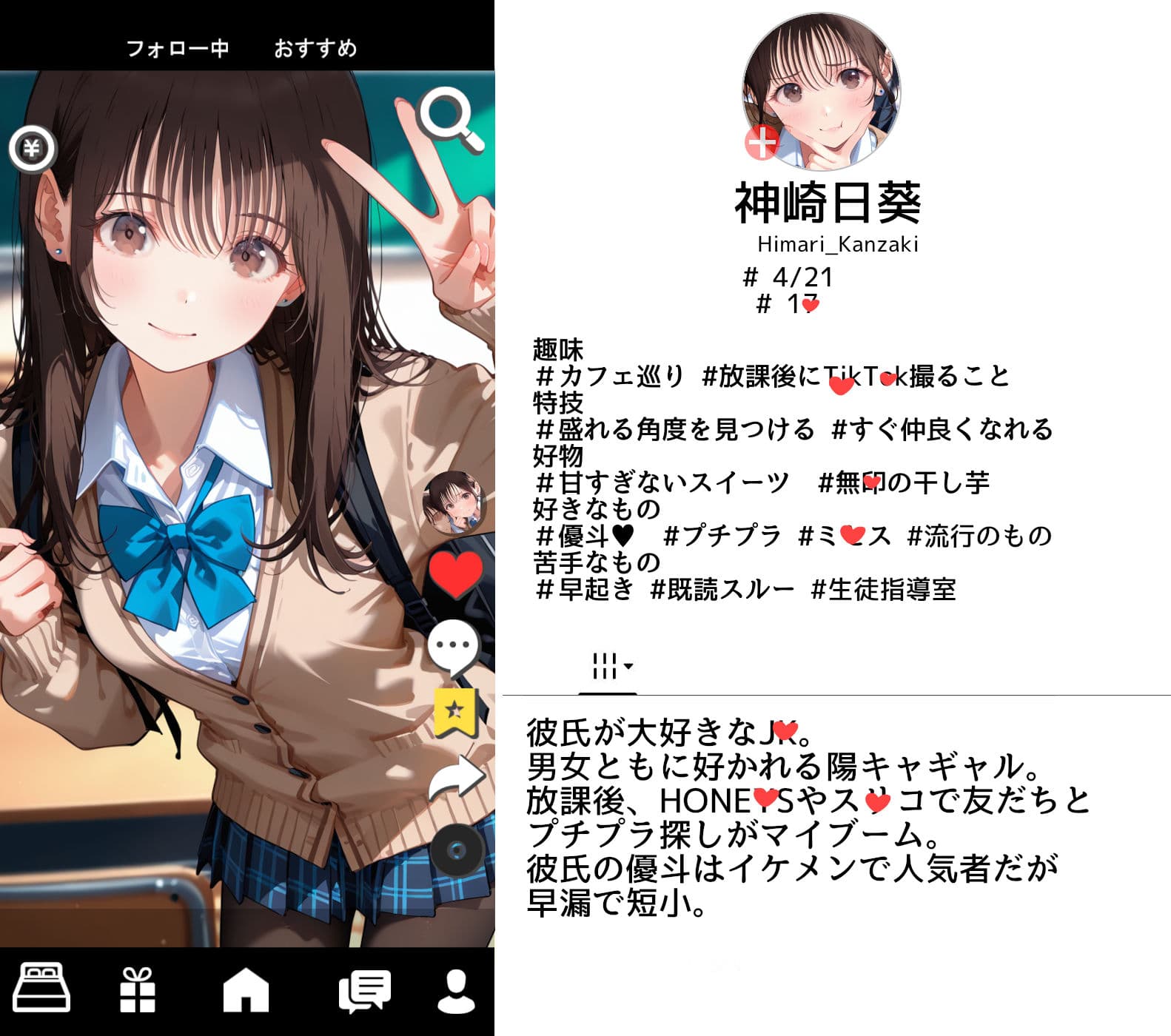 彼氏もちJ●ひまりちゃん、パパ活でメス堕ち サンプル 1