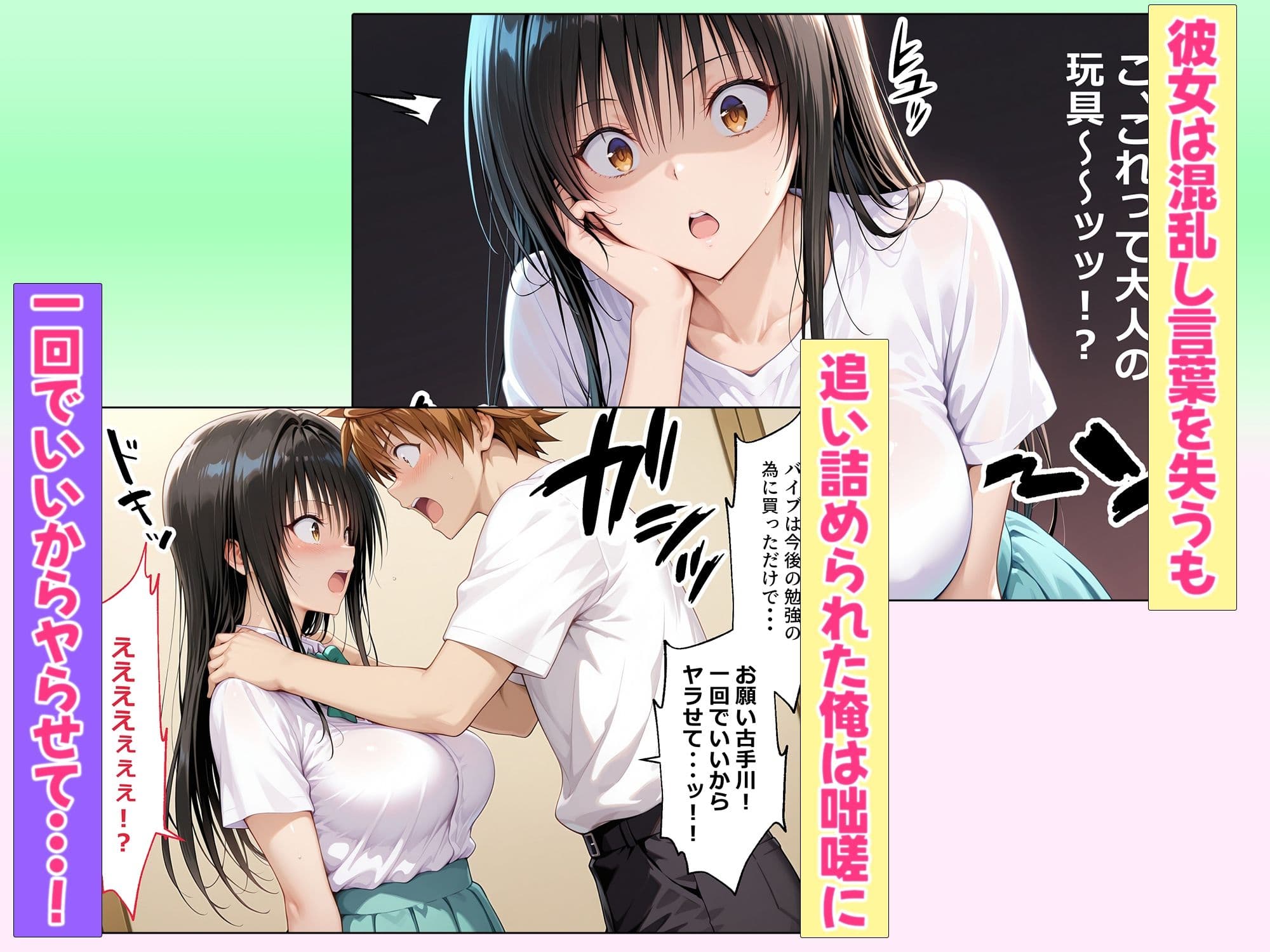 大人の玩具を注文したらまさかの同級生が届けにきた件  古手川唯 サンプル 5