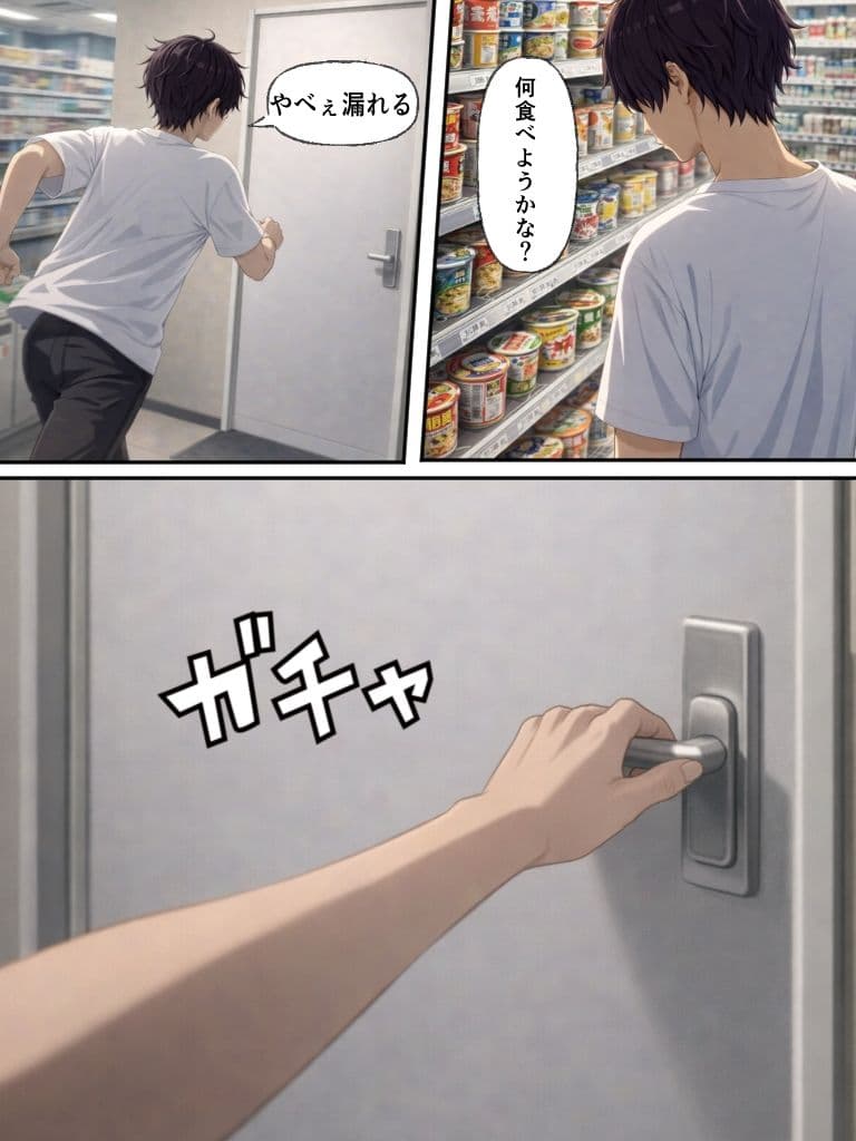 出会いはコンビニ！？白髪美少女と激エロエッチした話 サンプル 3