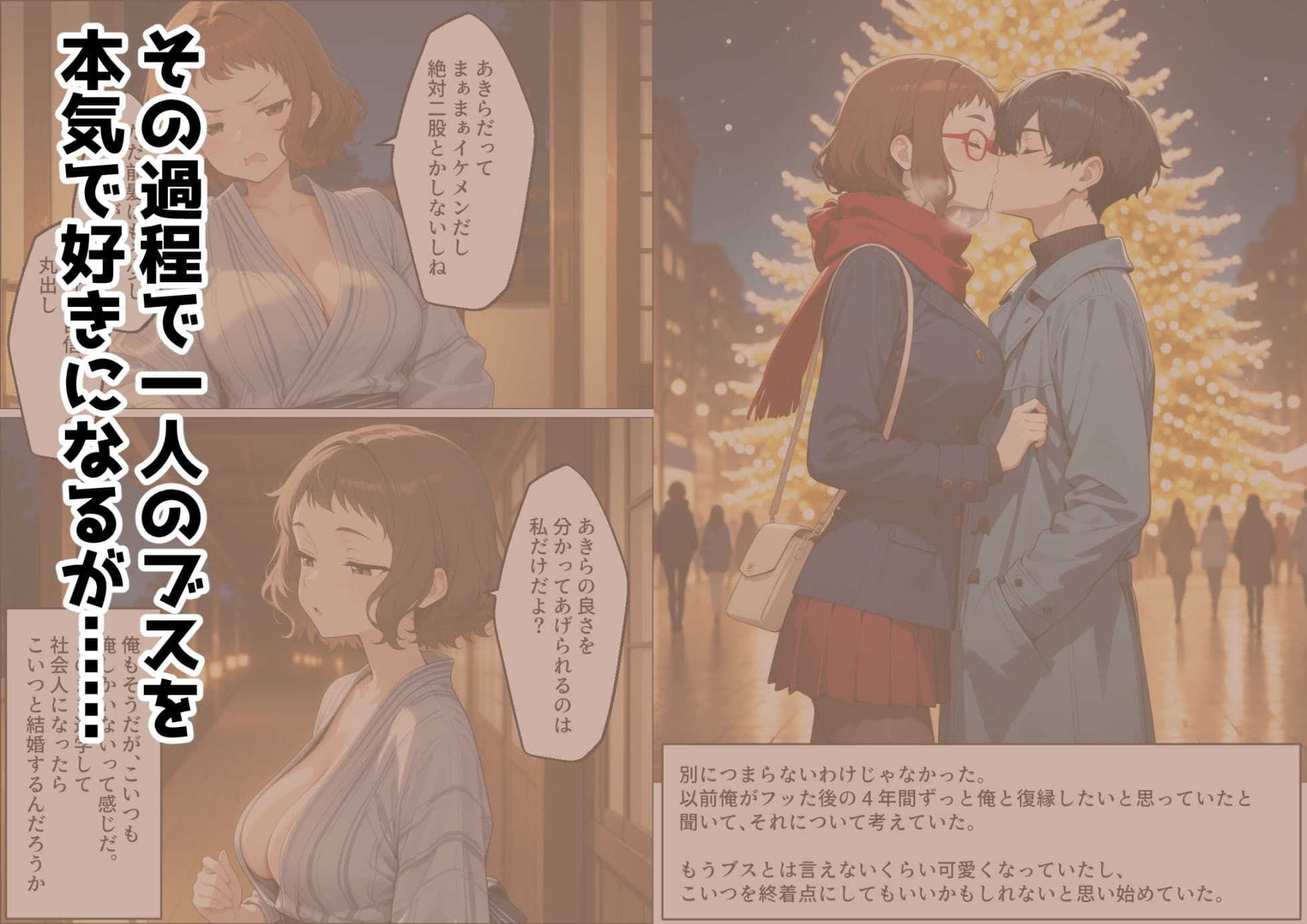 【NTR】淫乱ブス達とSEXしまくった結果w サンプル 4