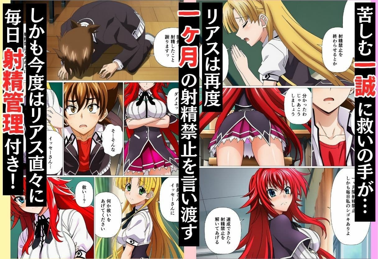 もしリアスたちがイッセーの射精管理したら【ハ◯スクールD×D編】 サンプル 8