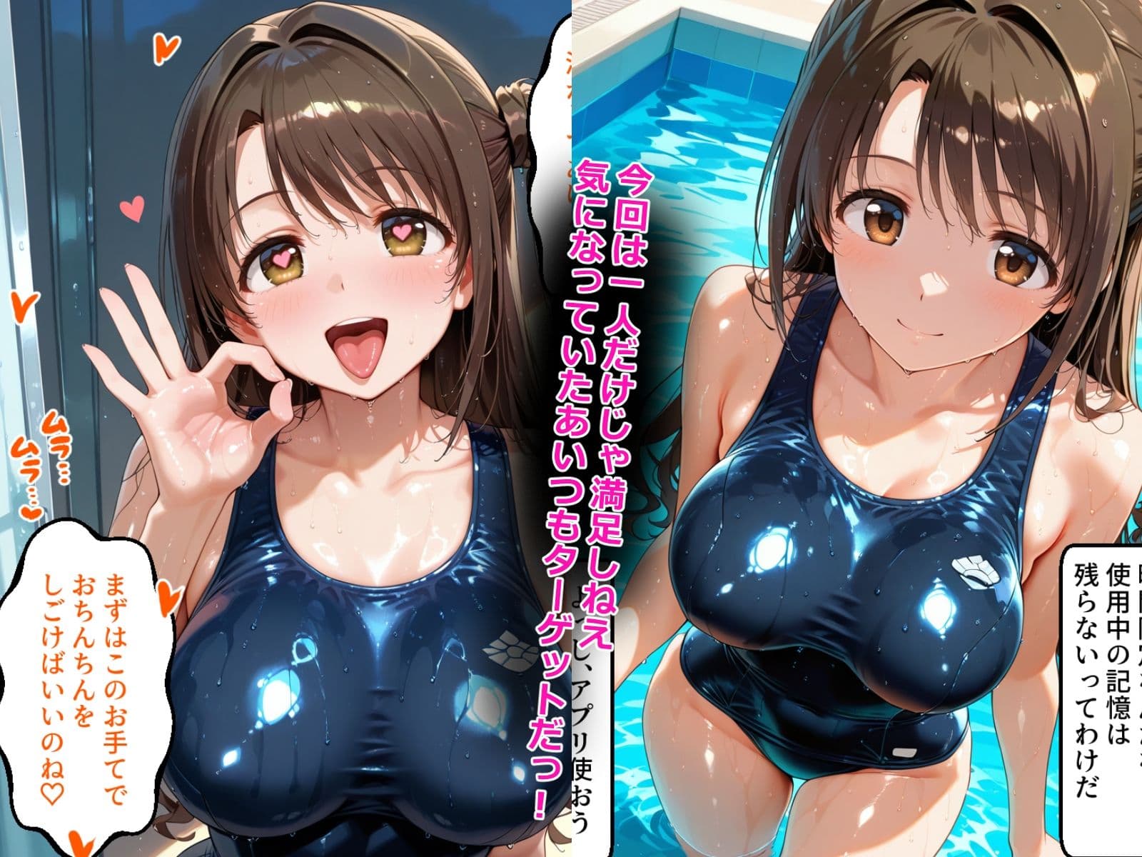 催〇アプリ開発されたカラダ抗えない快楽ボテ腹追加ver-しぶりん＆しまむー編- サンプル 3