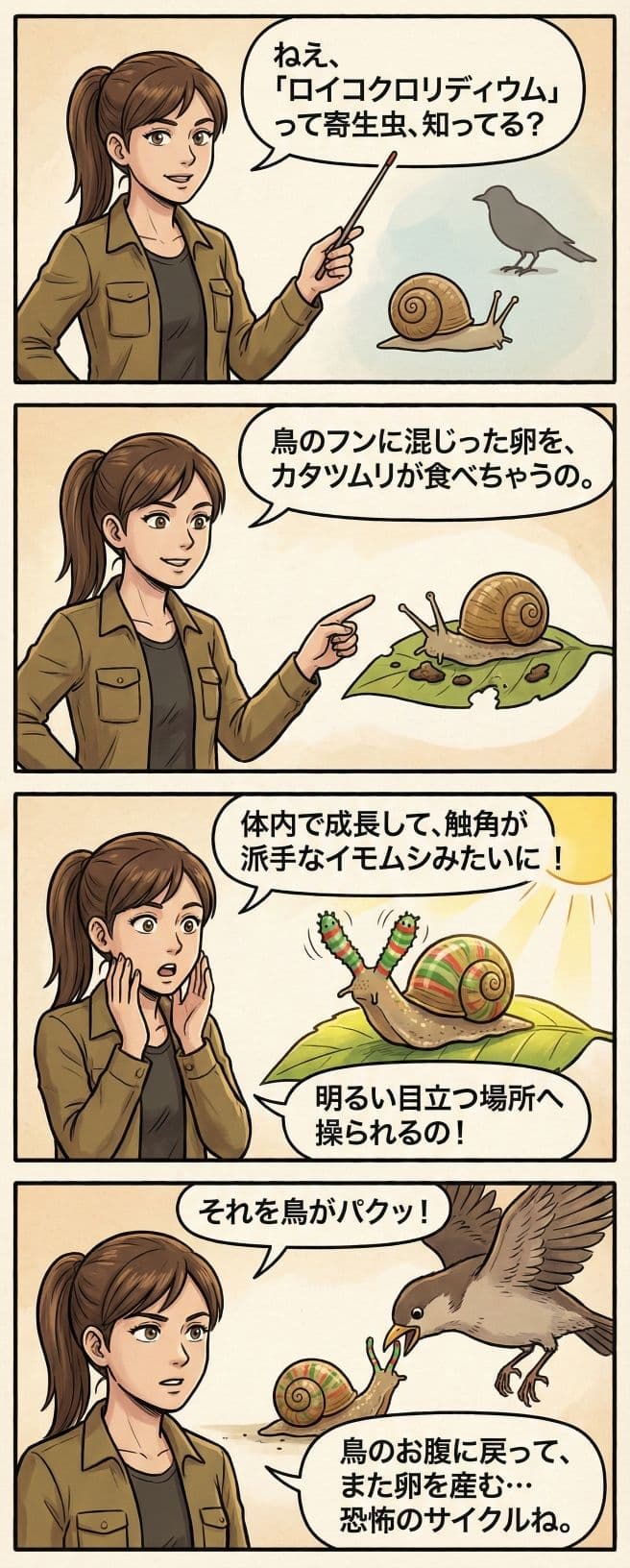 ロイコクロリディウムシチュエーション サンプル 5