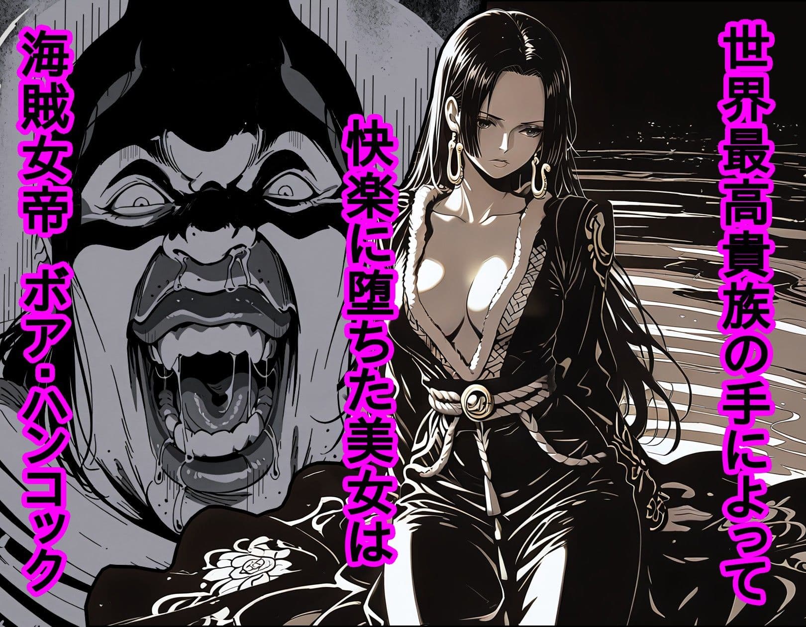 世界最高貴族の手によって快楽に堕ちた美女は海賊女帝 ボ〇・ハンコック サンプル 1