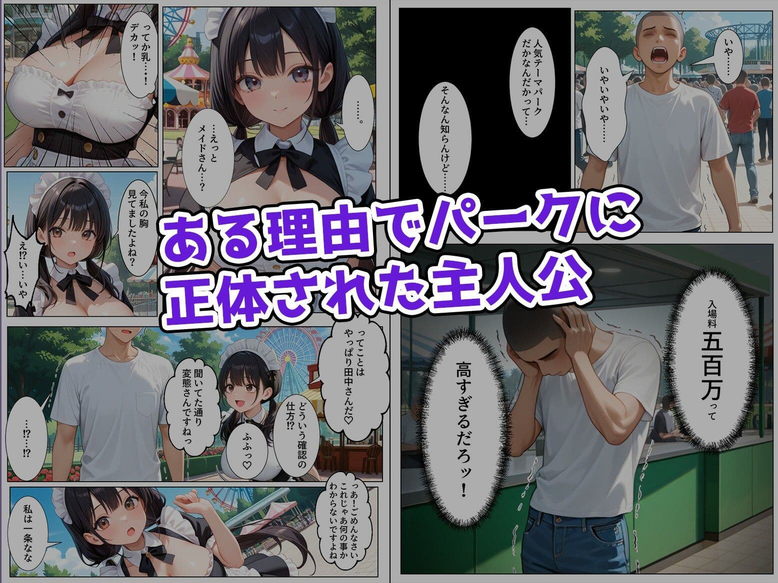 ティファニーパーク〜ここのスタッフ全員犯し放題って本当ですか?〜1話 サンプル 1