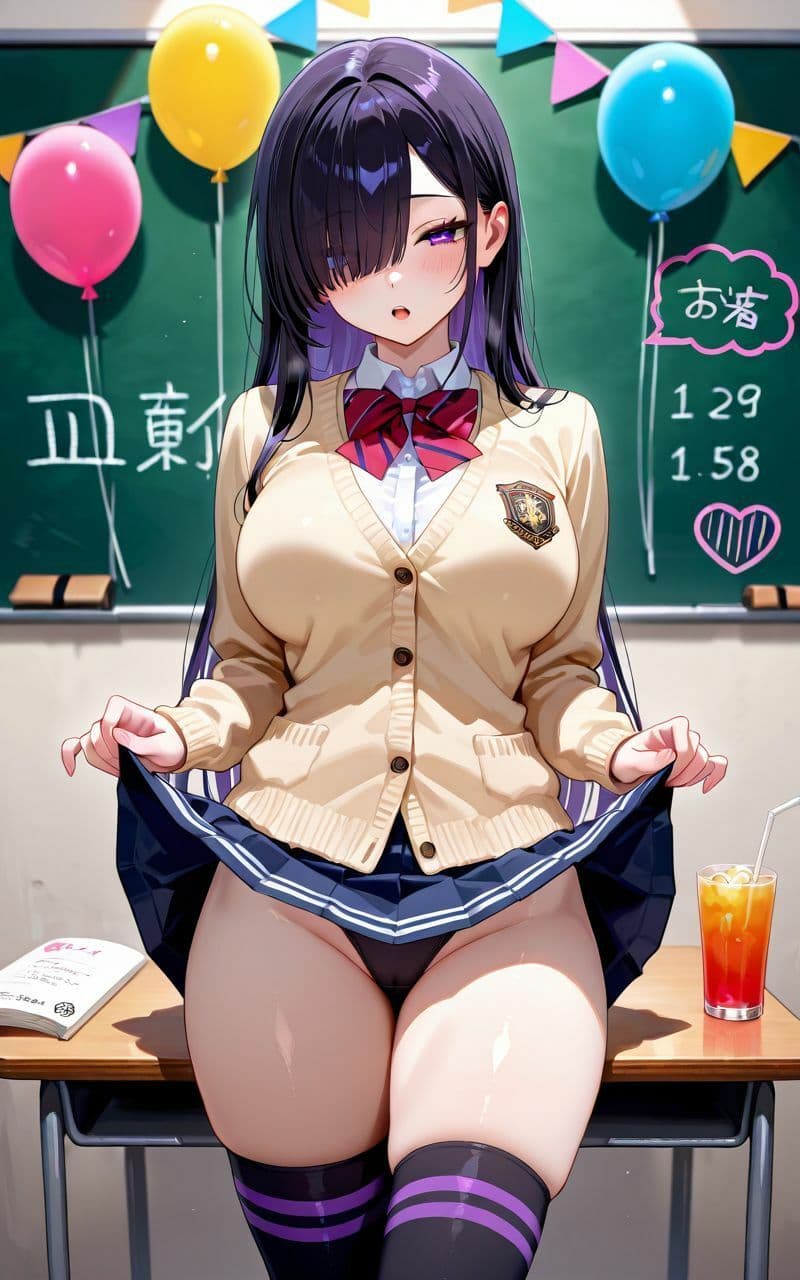 学園祭でドリンク買ったら○○○○が思わぬサービスをしてくれた サンプル 2