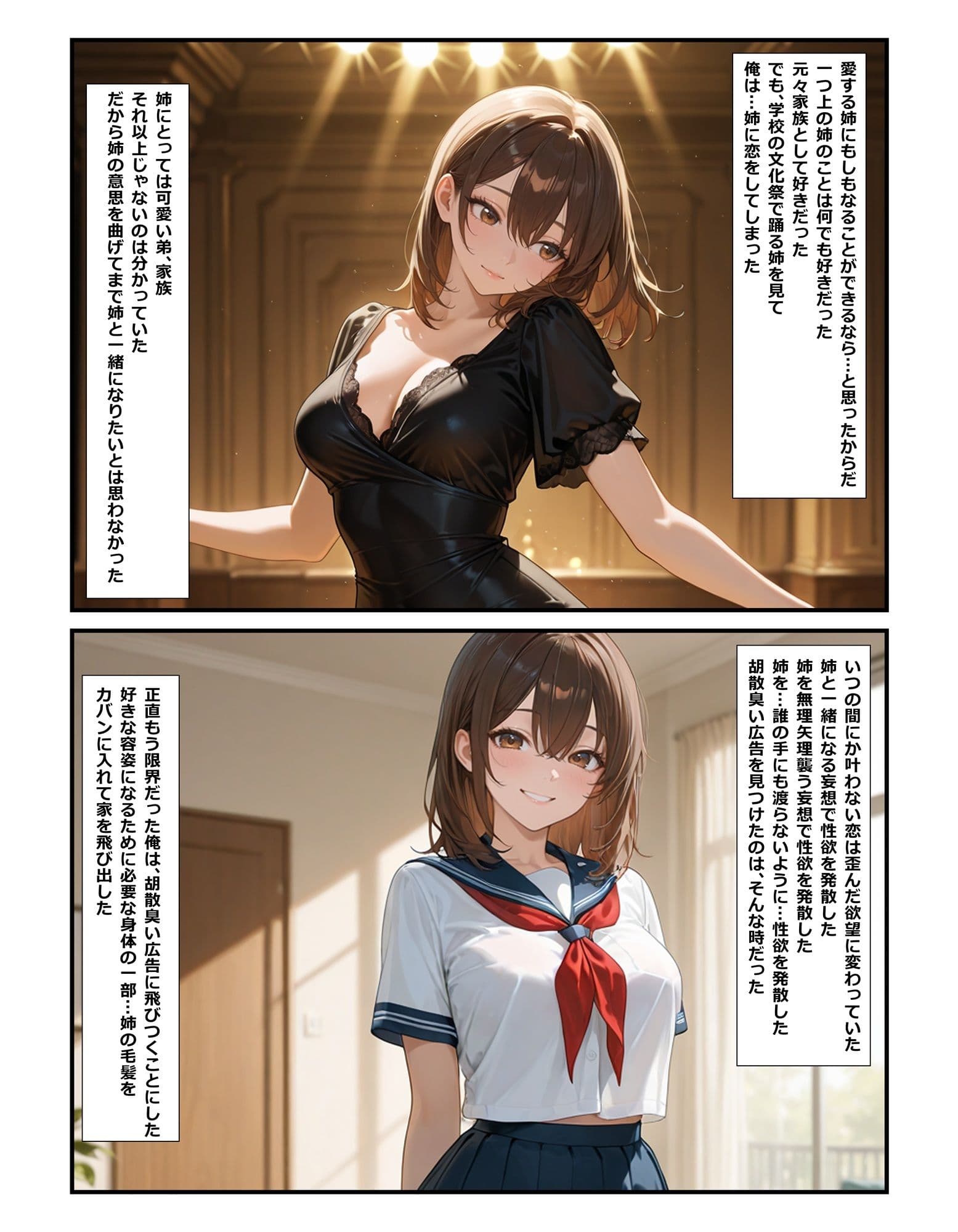 姉の身体になってヤりたいこと サンプル 2