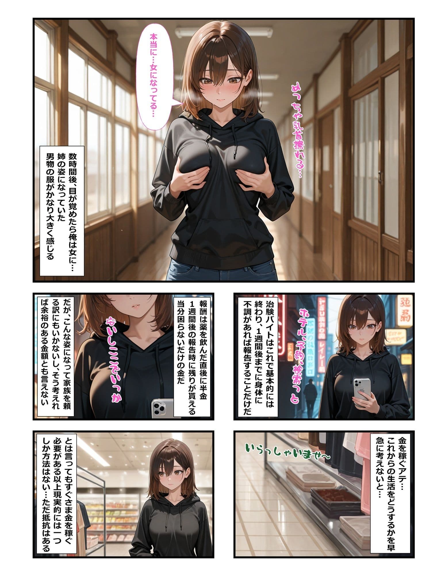 姉の身体になってヤりたいこと サンプル 3