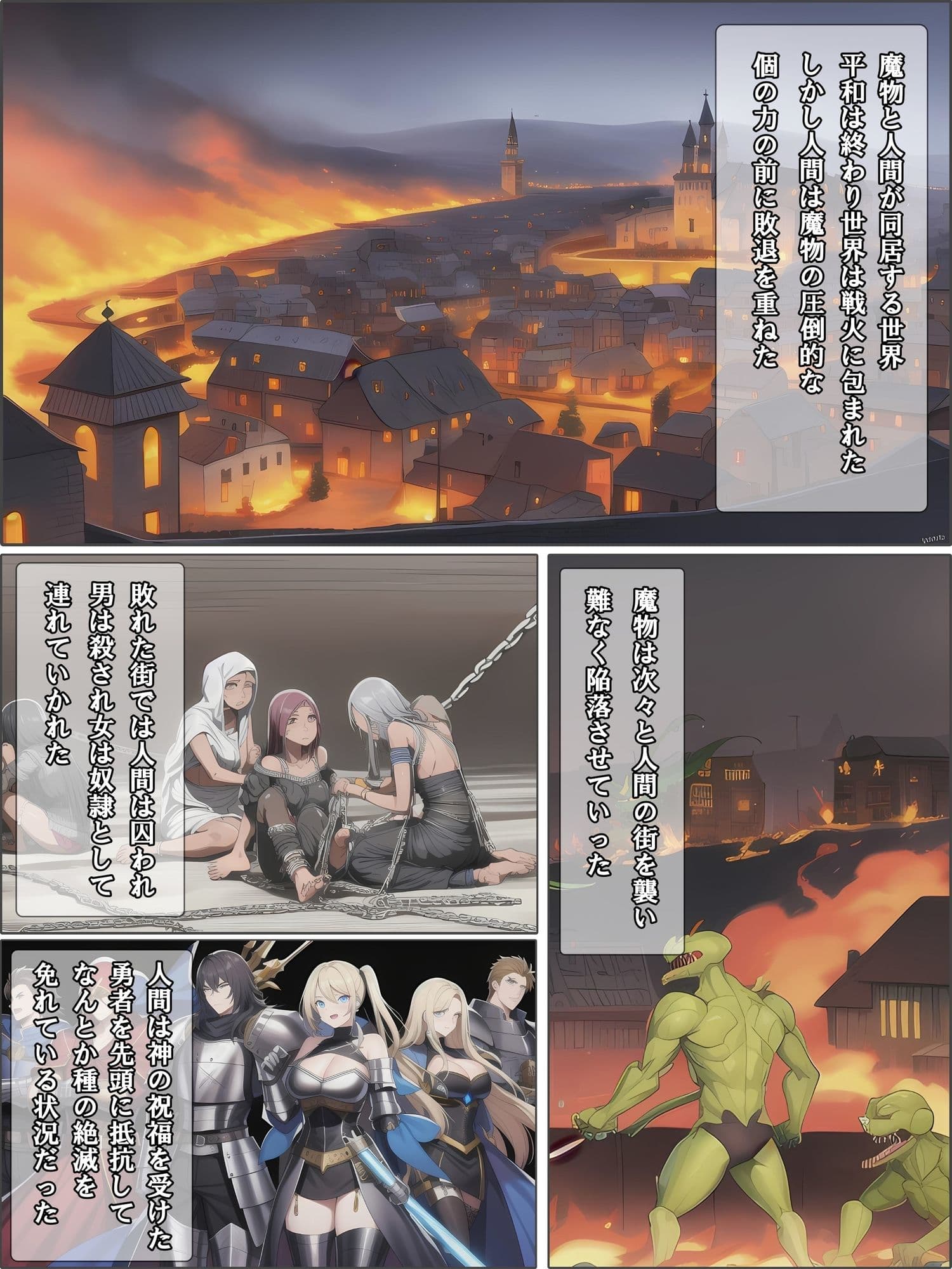 転生ガチャに失敗した俺は雌奴●に転生させられた サンプル 2