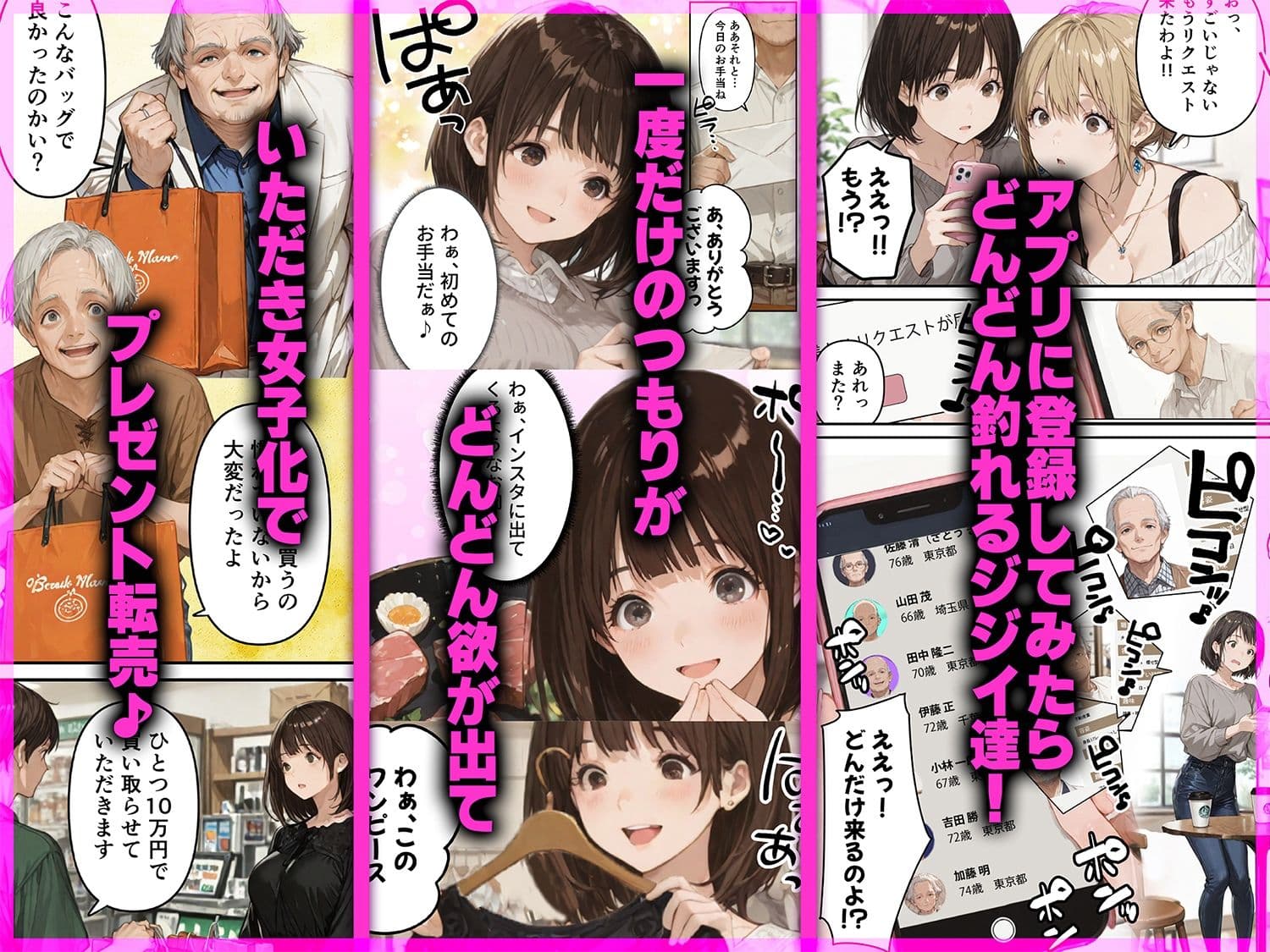 ジジ活、やってます サンプル 2