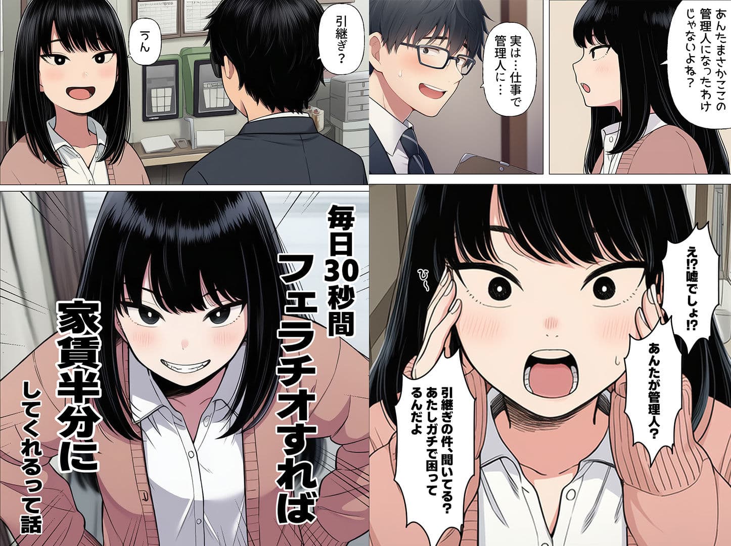まさか僕が元同級生しか住んでいないマンションの管理人になるとは サンプル 4