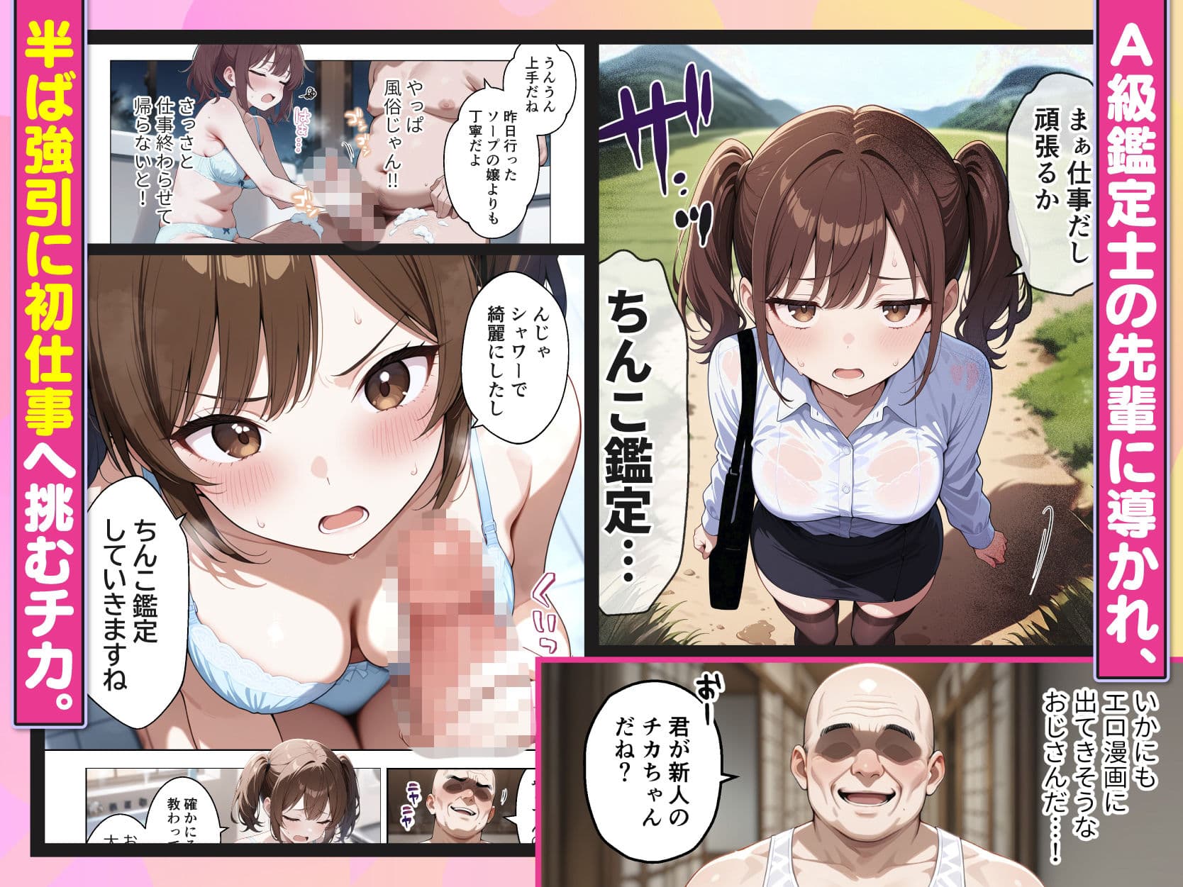 ちんこ鑑定士 〜 崎守チカ(22) の鑑定記録 〜 サンプル 3