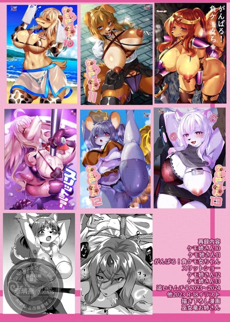 ケモ姉さん再録3＋ サンプル 2