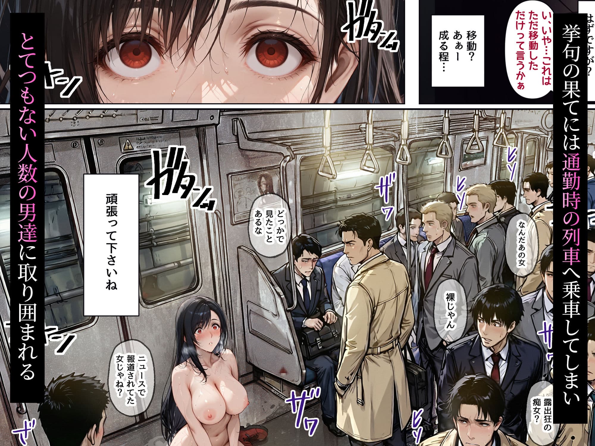 女復讐者は返り討ちに遭い、市民の慰安係へ堕ちる サンプル 9