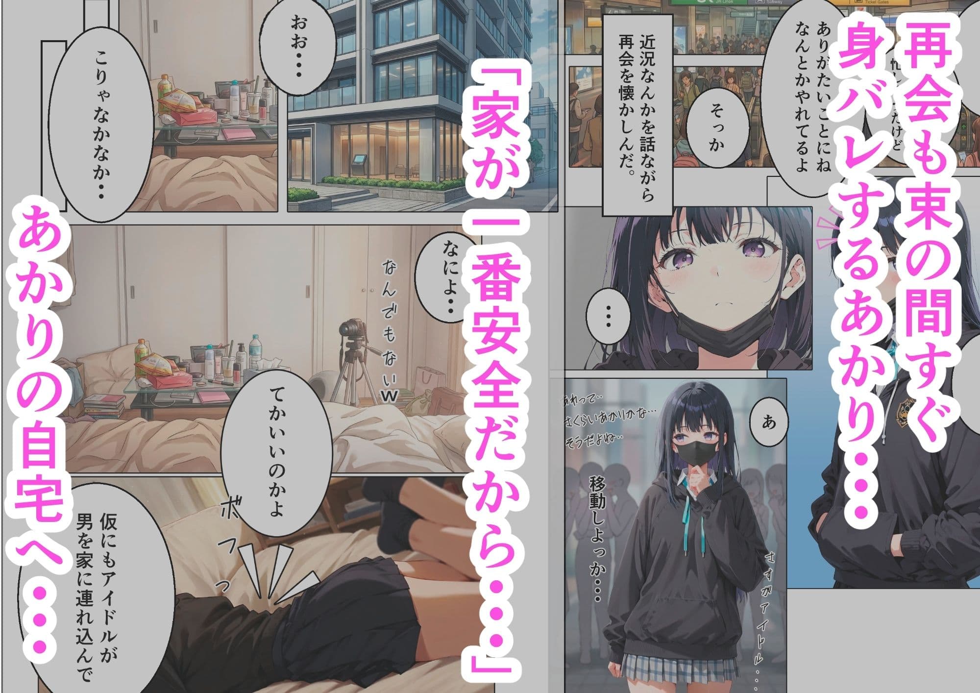 【半実話】アイドルになった幼馴染と再会してセックスした話 サンプル 3