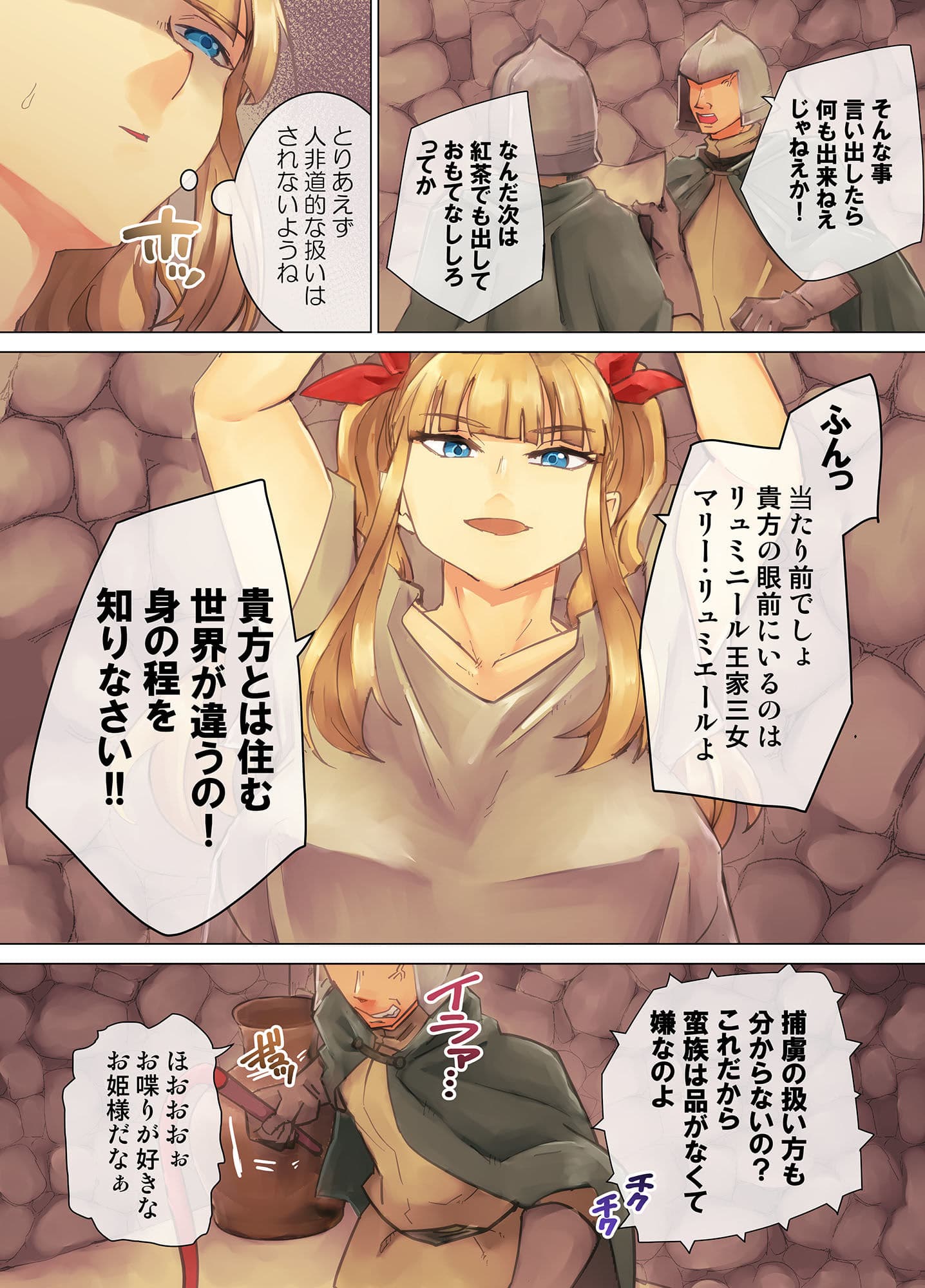 囚われ姫騎士  強●胸辱 サンプル 2