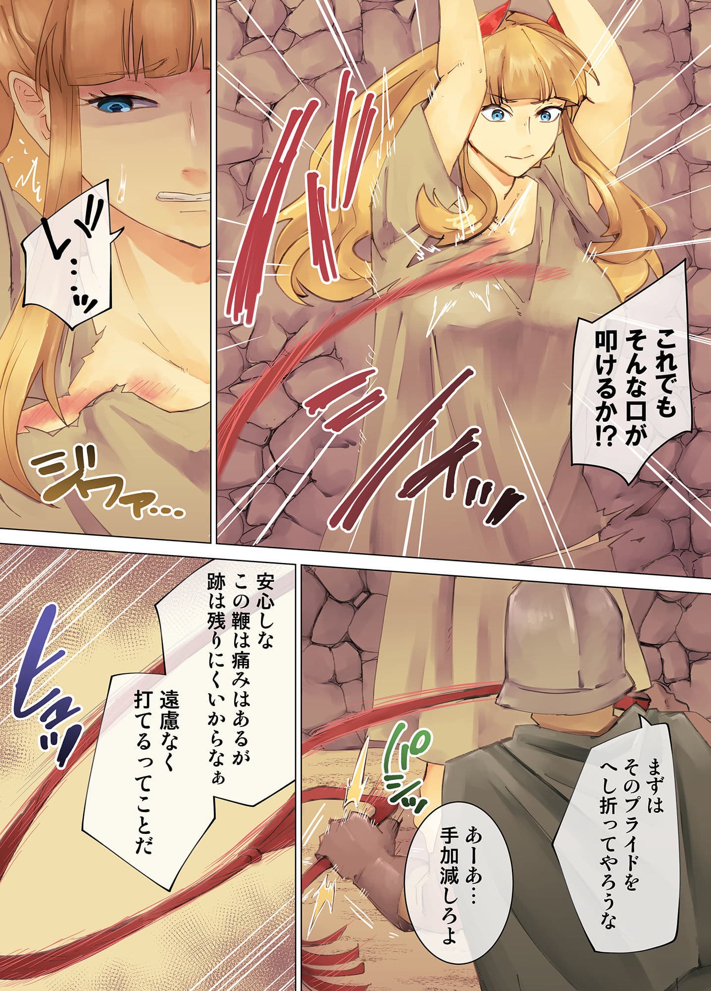 囚われ姫騎士  強●胸辱 サンプル 3