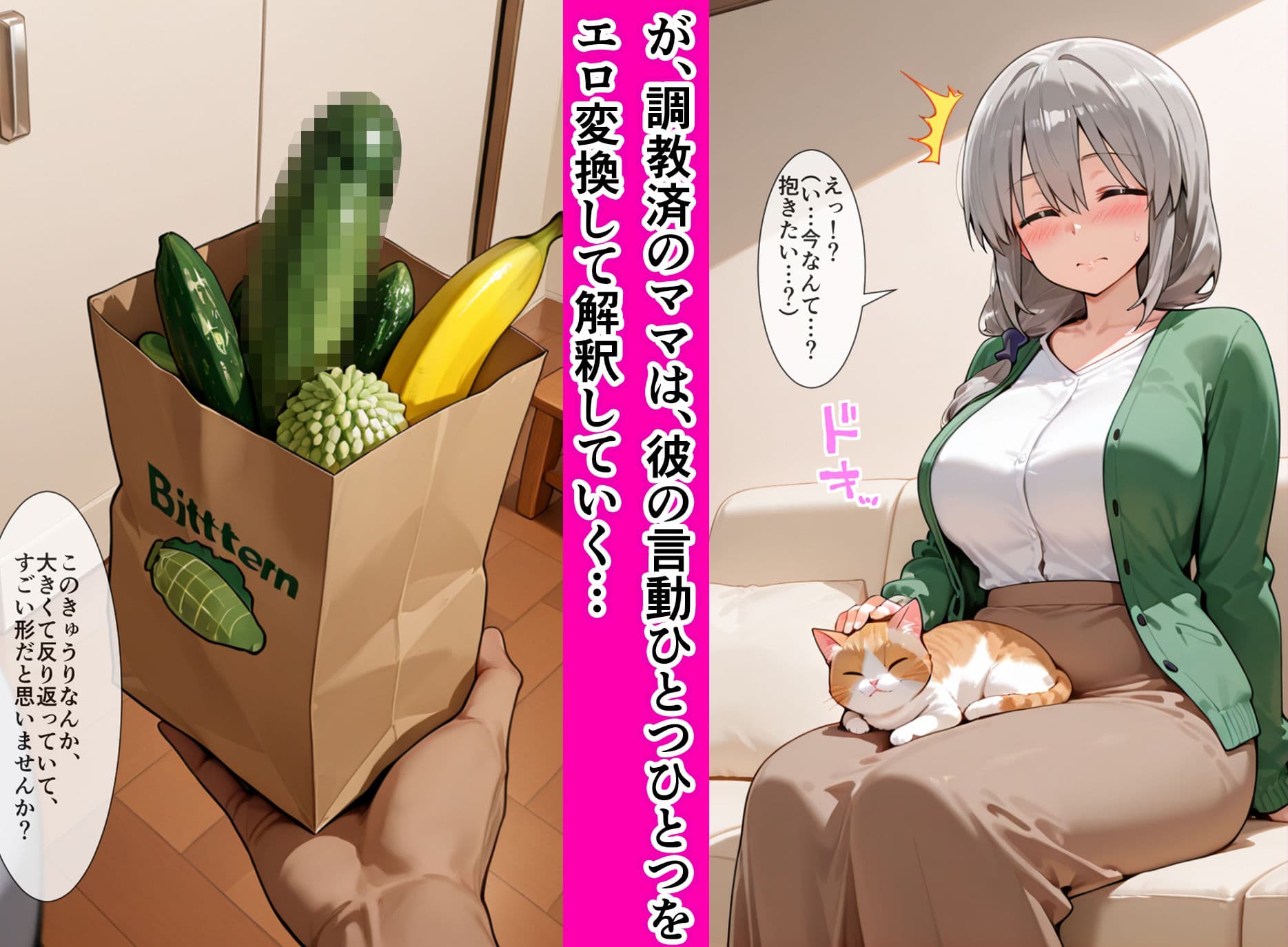 宇崎月ハーレムNTR快楽堕ち7 妄想癖が暴走して娘の彼氏の童貞筆下ろし サンプル 4