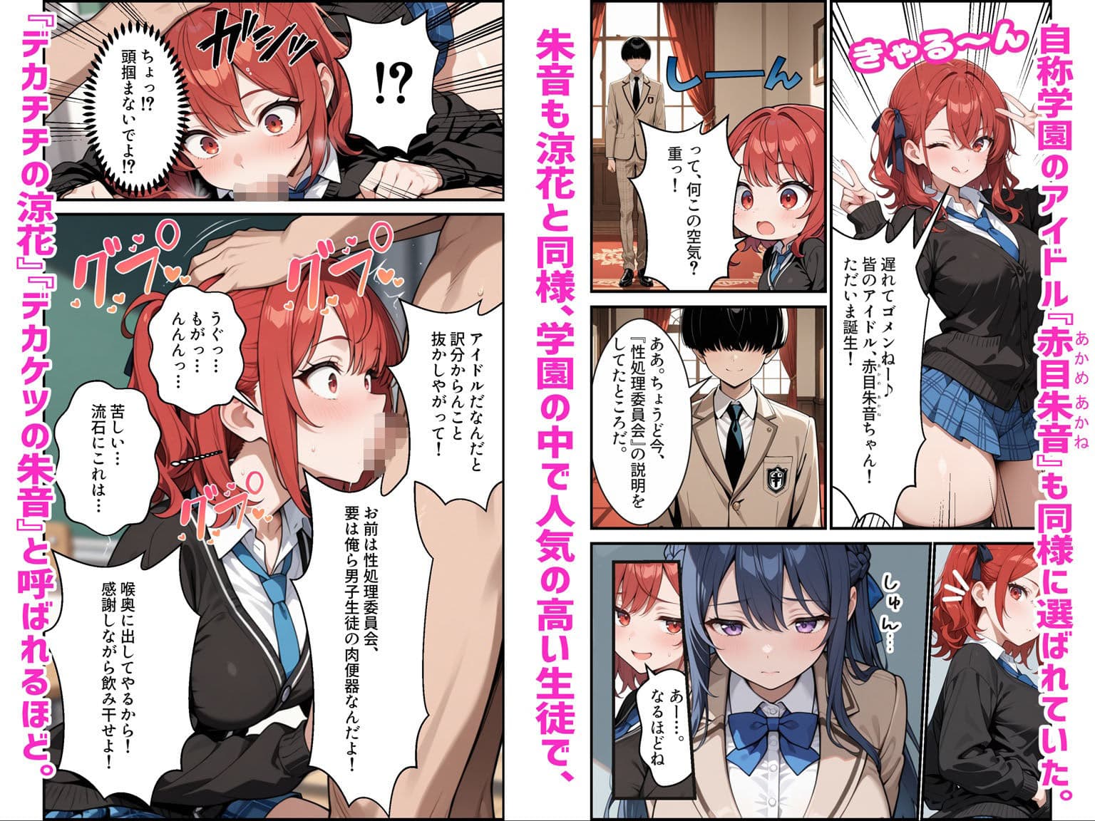 憧れの生徒会長は性処理肉便器 〜完全無欠の生徒会長、性処理委員に堕ちる〜 サンプル 2