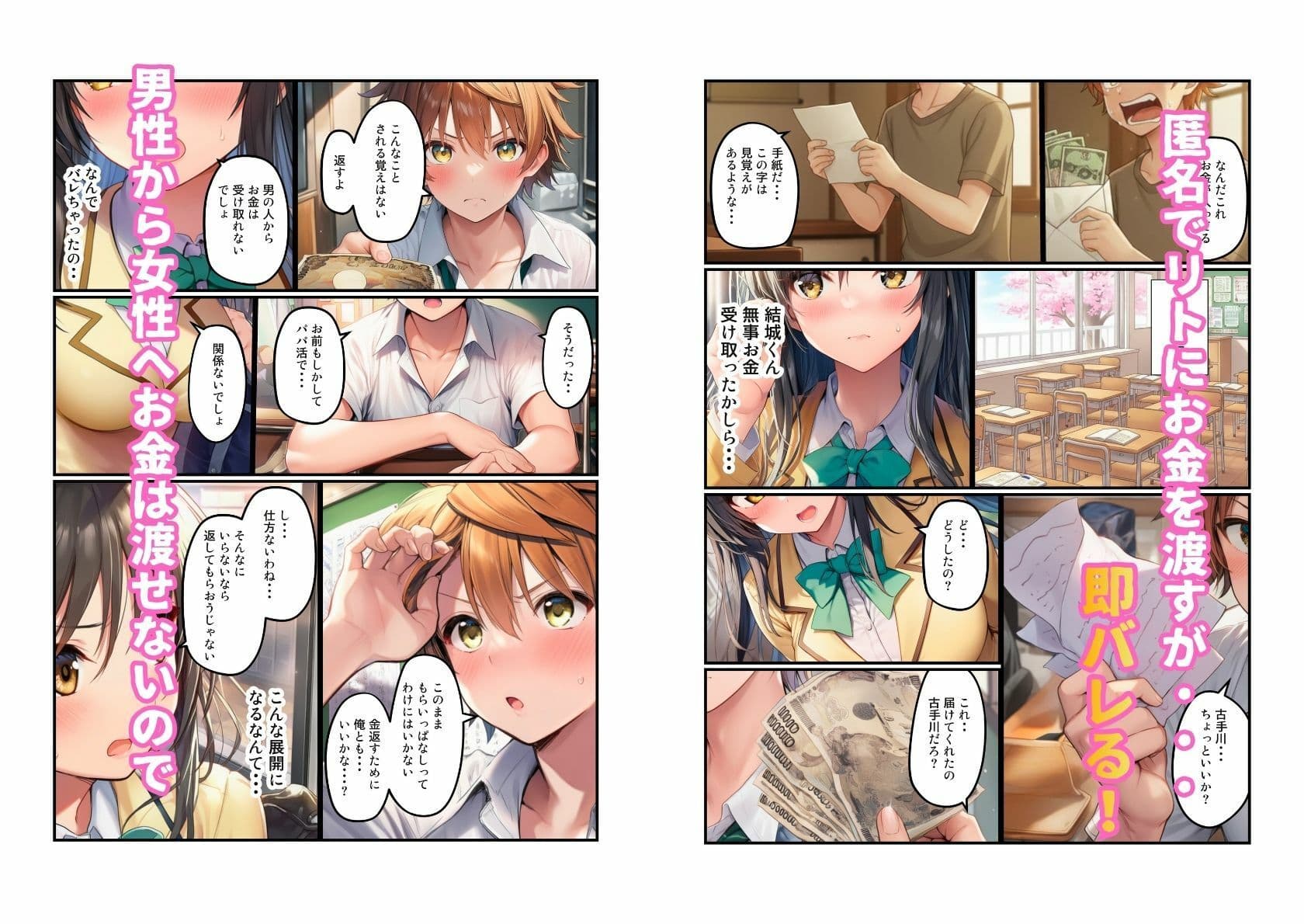 【リトのためにパパ活ブーム】ハーレム計画進行中 サンプル 4