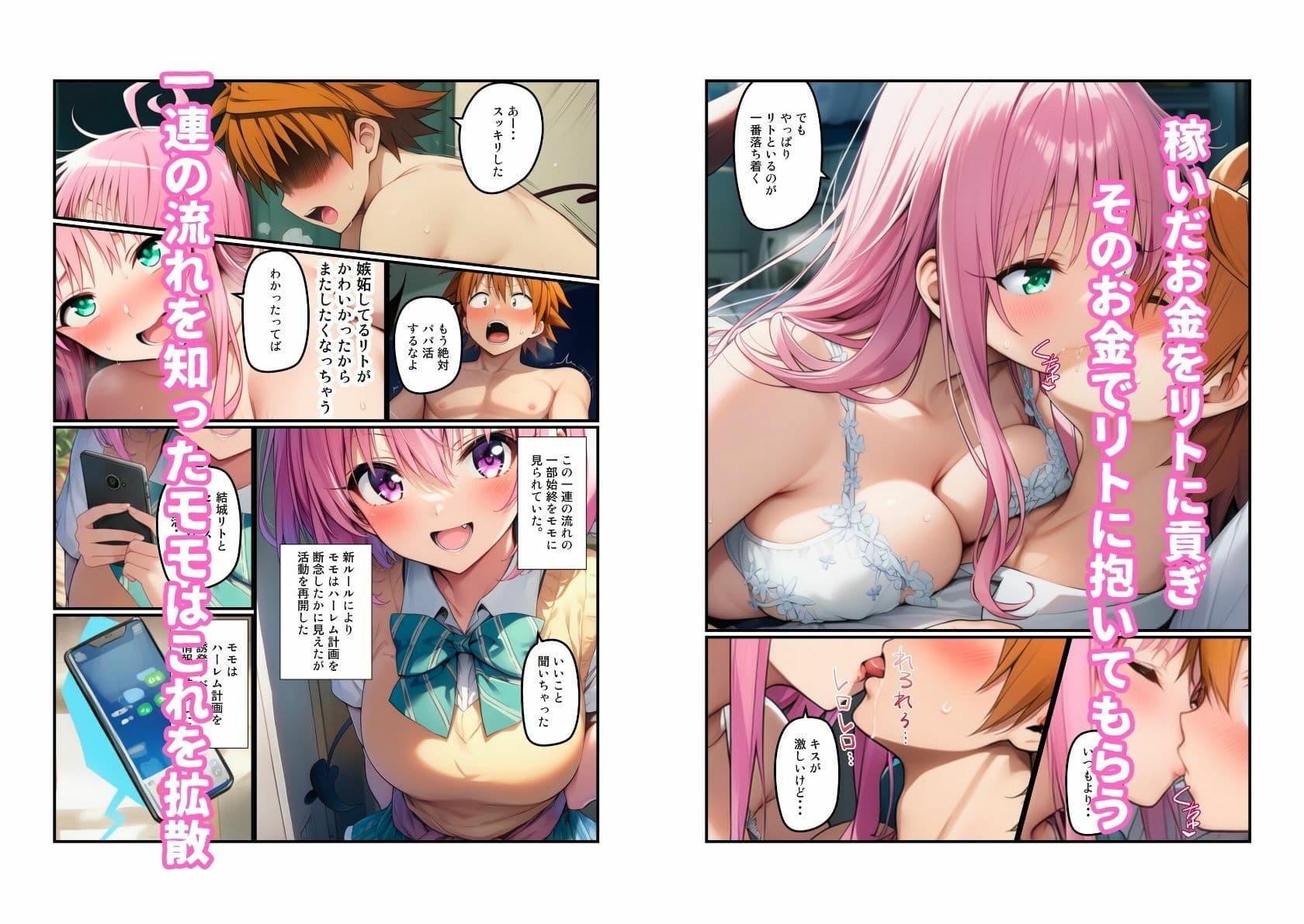 【リトのためにパパ活ブーム】ハーレム計画進行中 サンプル 8