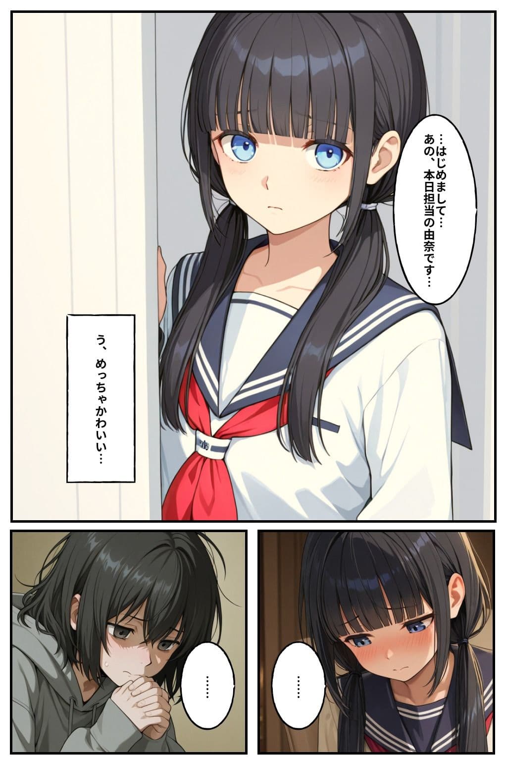 デリヘル呼んだら陰キャが来た件 サンプル 2