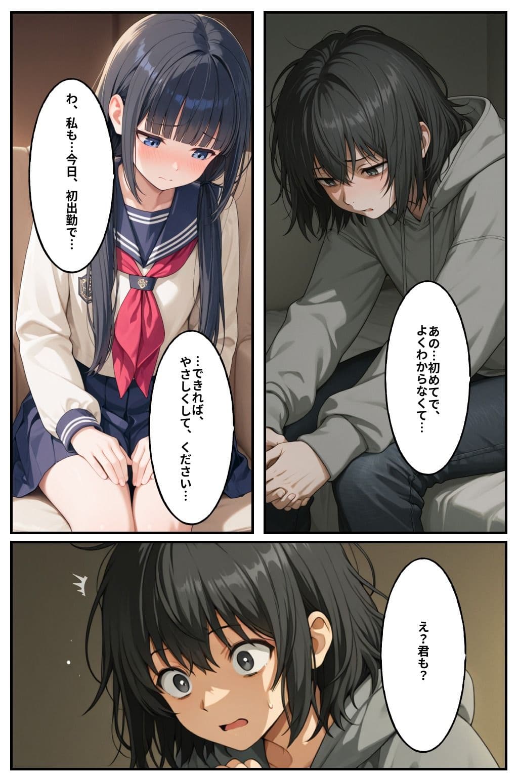 デリヘル呼んだら陰キャが来た件 サンプル 3